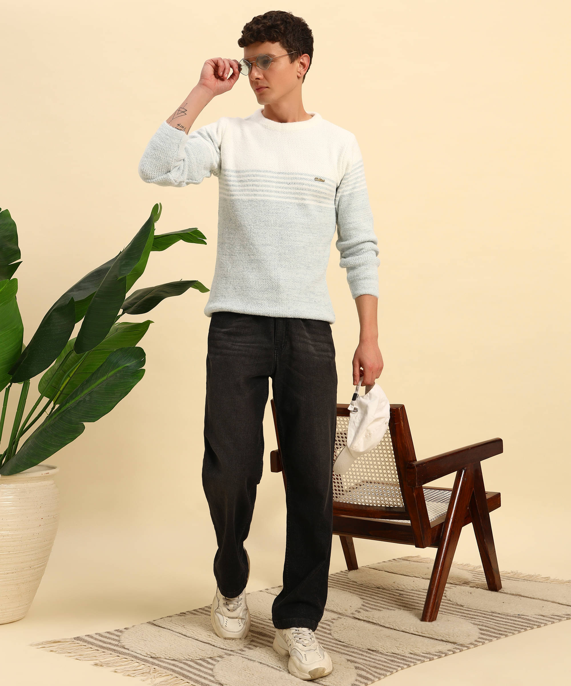 Canblar Woollen Blend Round Neck Men's Full Sleeves Pullover Sweater - Sea Green ( Pack of 1 ) Canblar Woollen Blend Round Neck Men's Full Sleeves Pullover Sweater - Sea Green ( Pack of 1 )