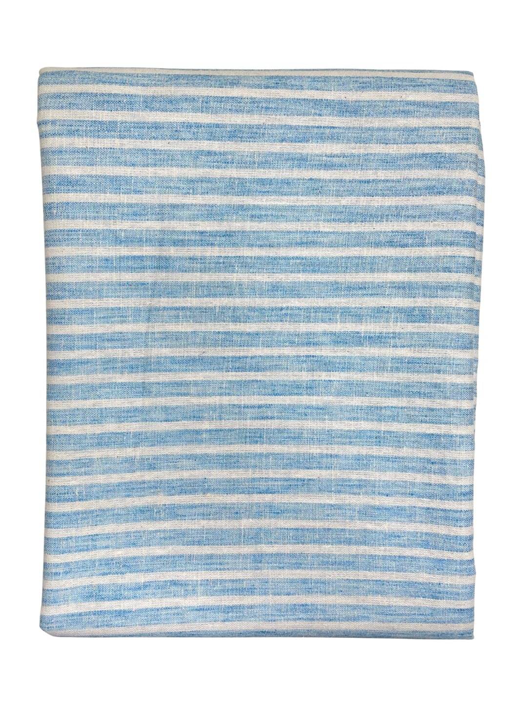     			Maharaja Light Blue Cotton Blend Men's Unstitched Kurta ( Pack of 1 )