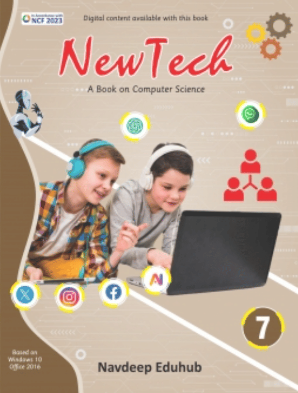     			NEW TECH CLASS 7 ( A BOOK ON COMPUTER SCIENCE )