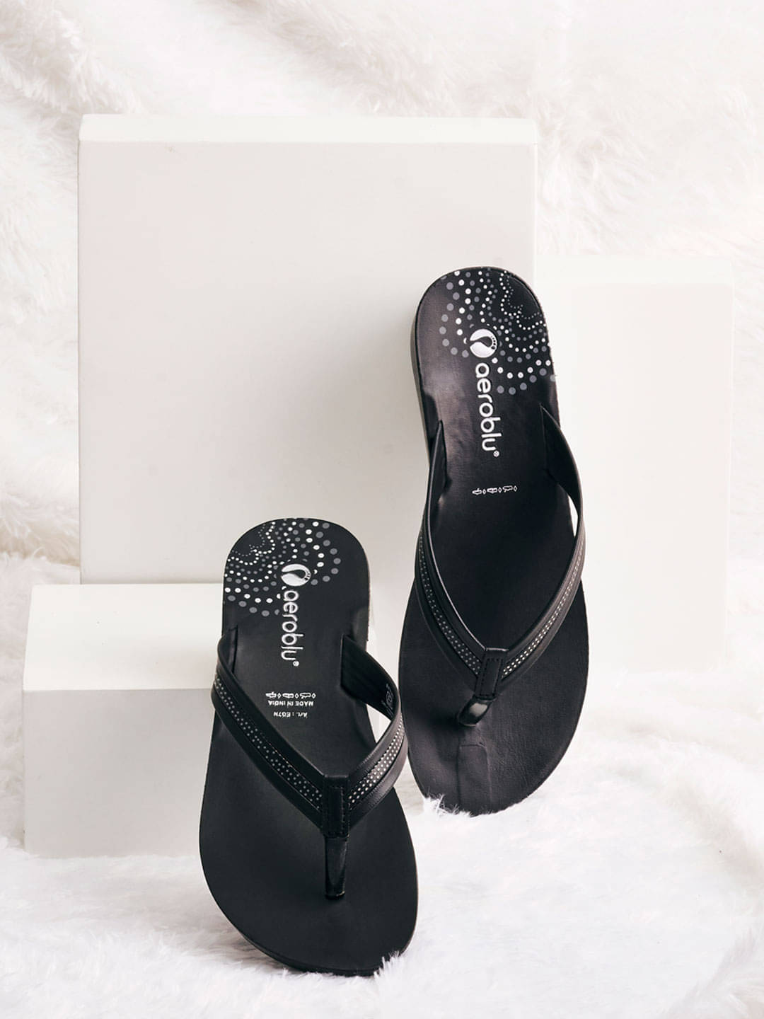     			Puntoblu Black Women's Slipper