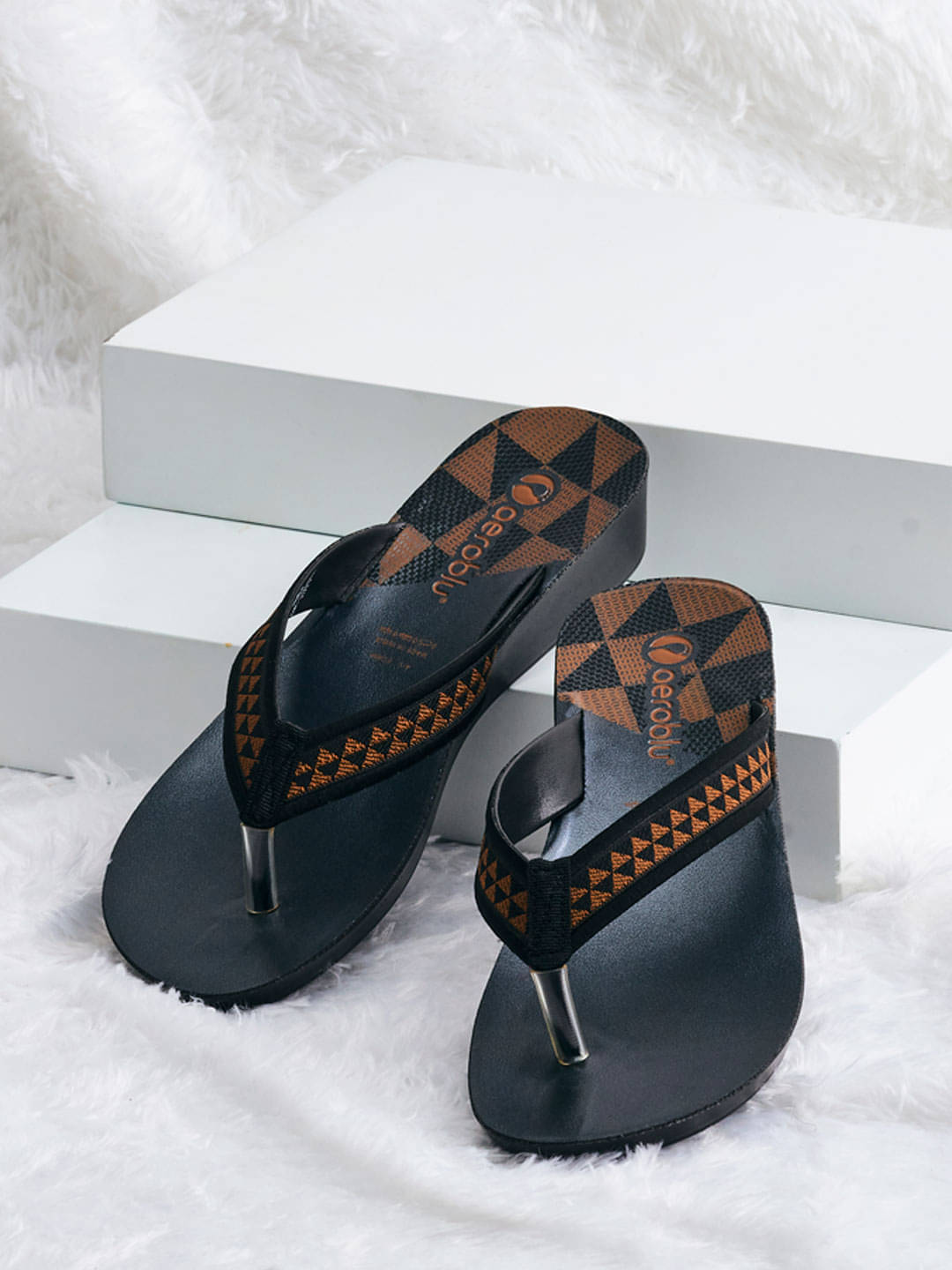     			Puntoblu Black Women's Slipper