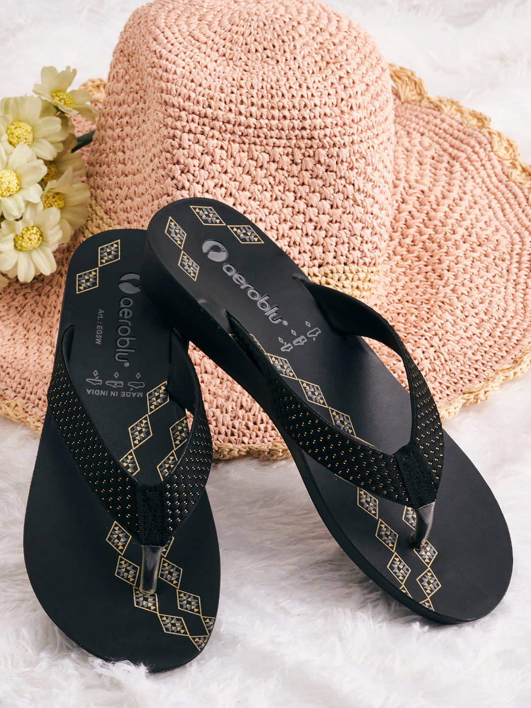     			Puntoblu Black Women's Slipper