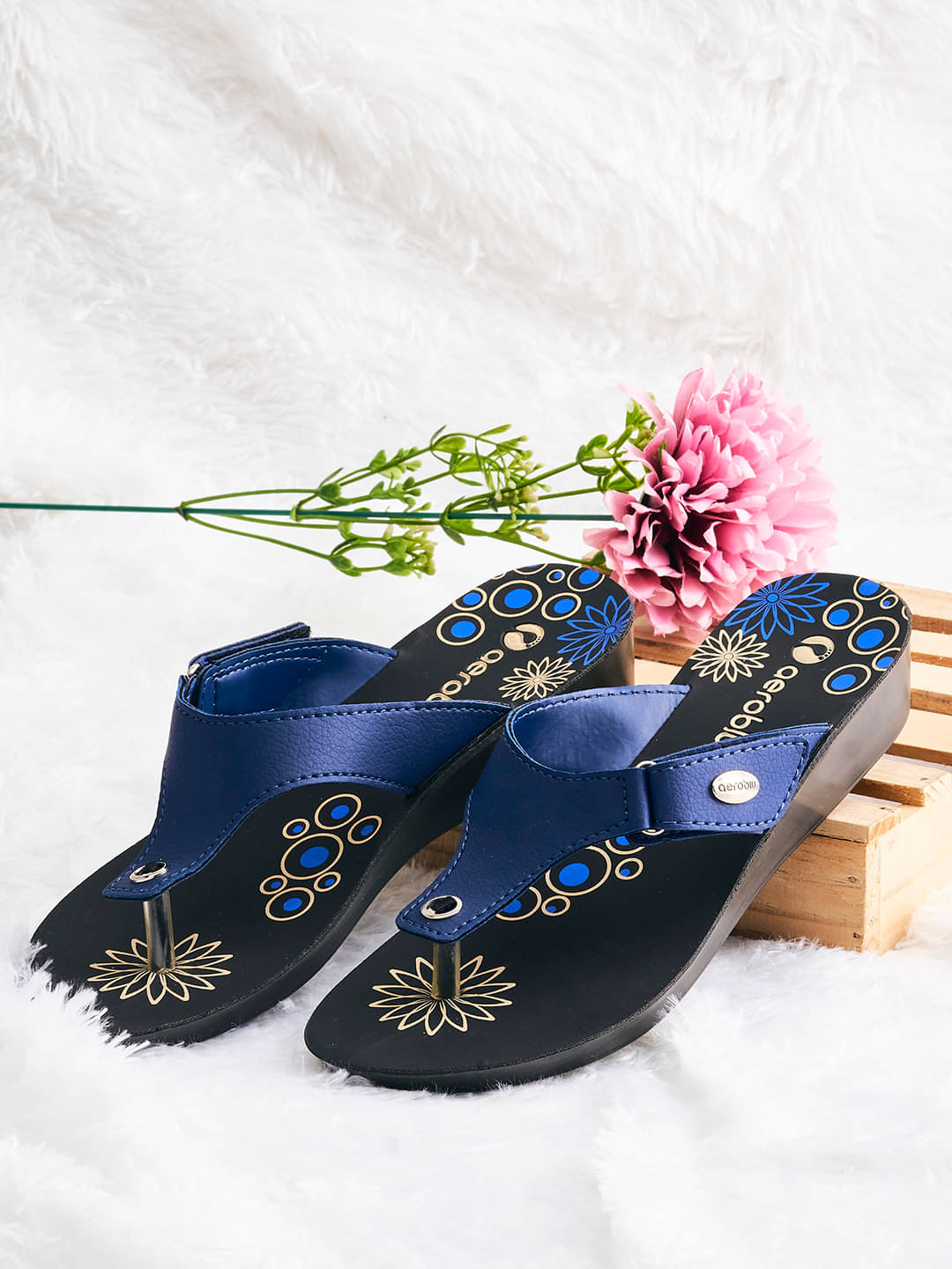    			Puntoblu Blue Women's Slipper