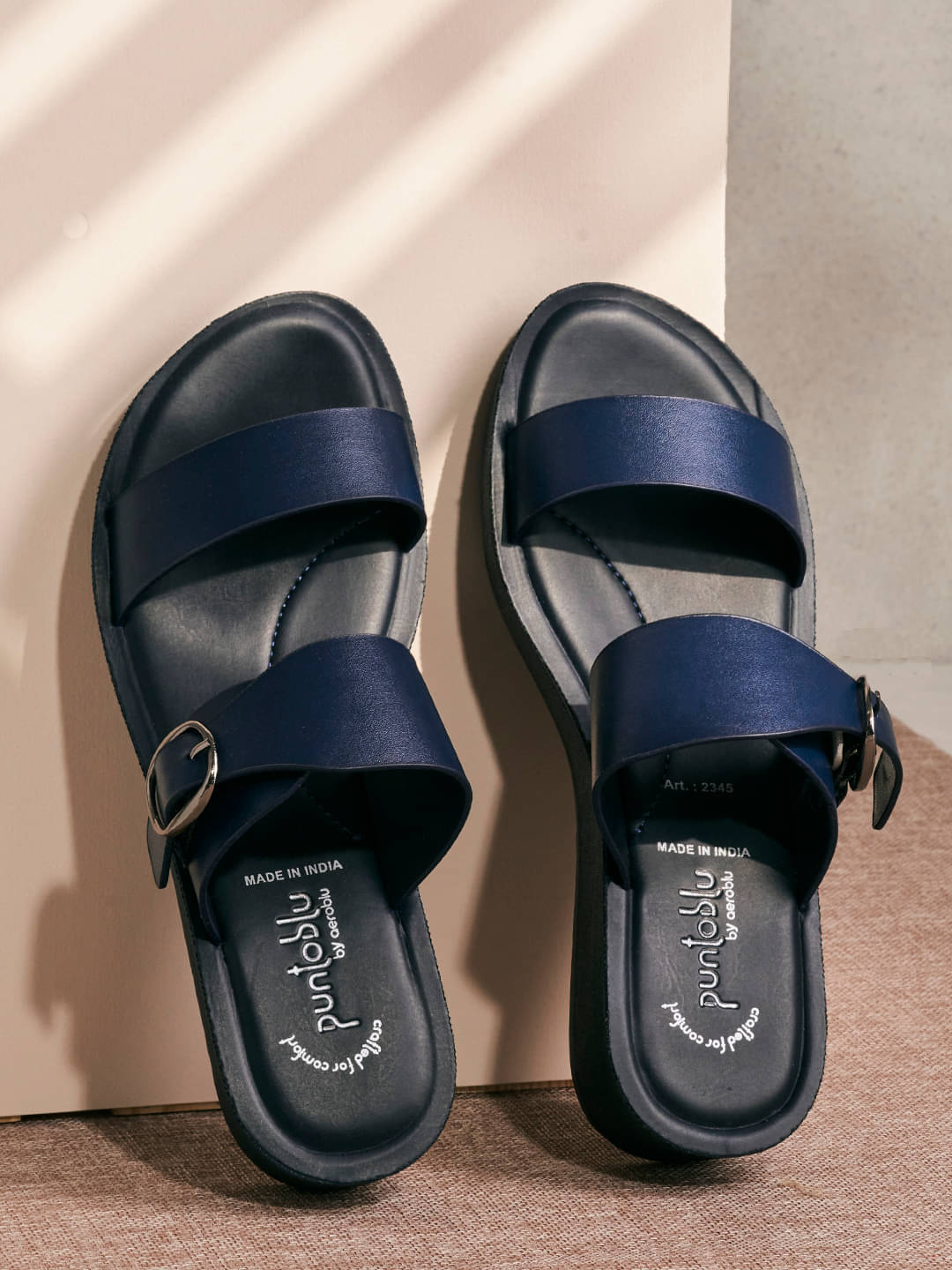     			Puntoblu Blue Women's Sandal Heels
