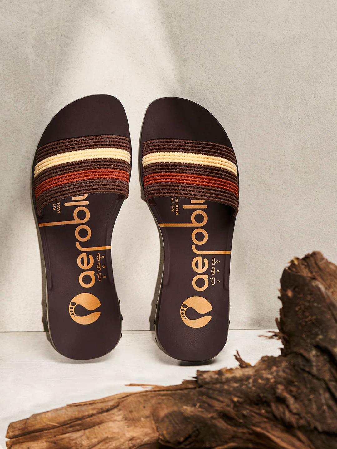     			Puntoblu Brown Women's Slipper