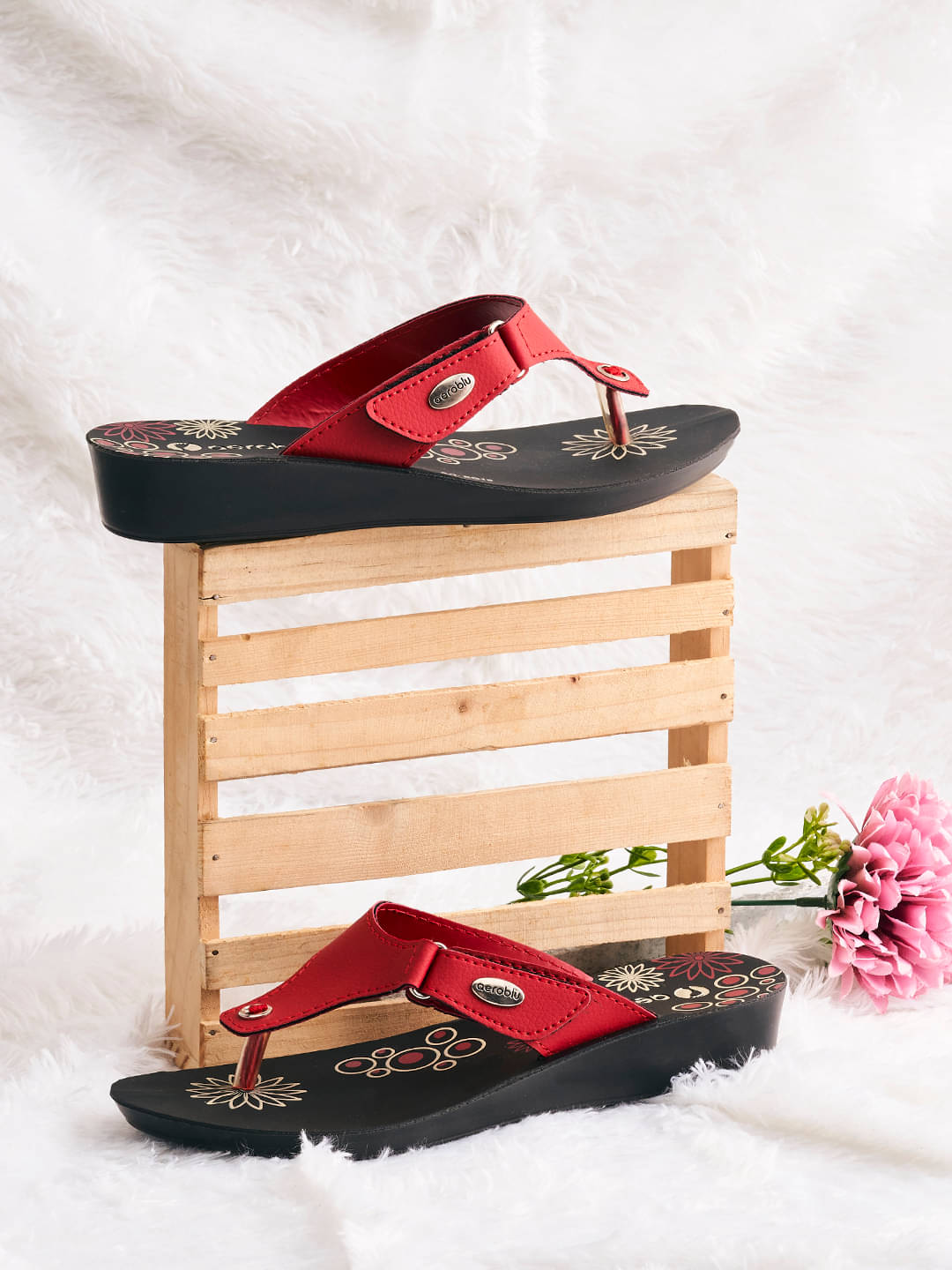     			Puntoblu Red Women's Slipper
