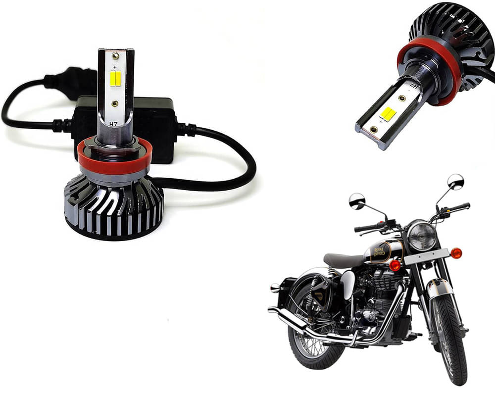 Selifaur - 4 LED High Brightness Automotive 60W+35W Longer Life With Cooling Fan M3A BB1448 Auto Lighting System H7 H11 Led Headlight Light For - Classic Chrome Selifaur - 4 LED High Brightness Automotive 60W+35W Longer Life With Cooling Fan M3A BB1448 Auto Lighting System H7 H11 Led Headlight Light For - Classic Chrome