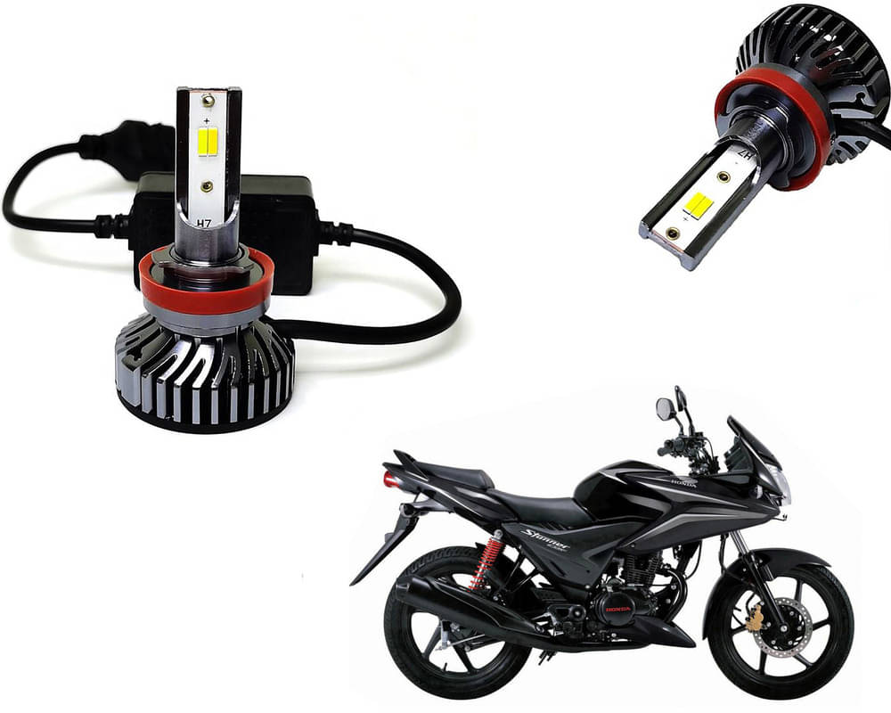 Selifaur - 4 LED High Brightness Automotive 60W+35W Longer Life With Cooling Fan M3A BB1448 Auto Lighting System H7 H11 Led Headlight Light For - Stunner CBF Selifaur - 4 LED High Brightness Automotive 60W+35W Longer Life With Cooling Fan M3A BB1448 Auto Lighting System H7 H11 Led Headlight Light For - Stunner CBF