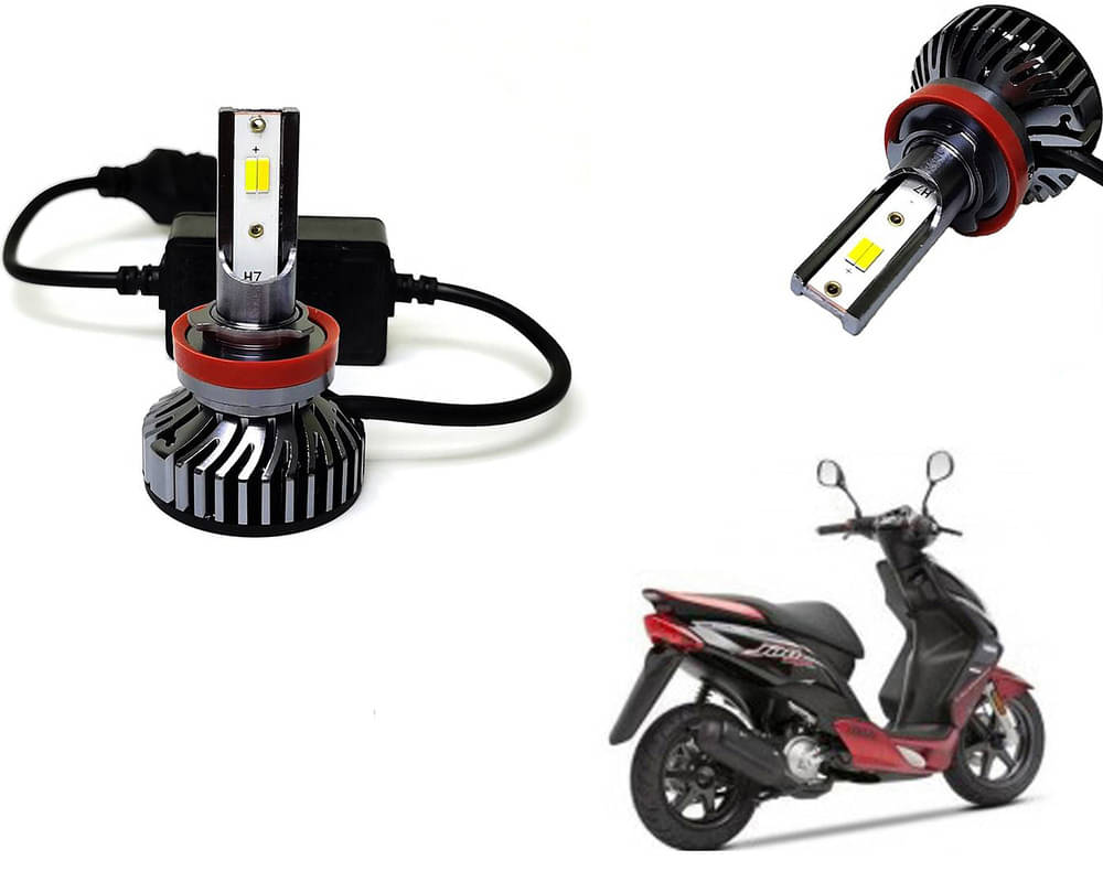 Selifaur - 4 LED High Brightness Automotive 60W+35W Longer Life With Cooling Fan M3A BB1448 Auto Lighting System H7 H11 Led Headlight Light For - Yamaha Jog R Selifaur - 4 LED High Brightness Automotive 60W+35W Longer Life With Cooling Fan M3A BB1448 Auto Lighting System H7 H11 Led Headlight Light For - Yamaha Jog R