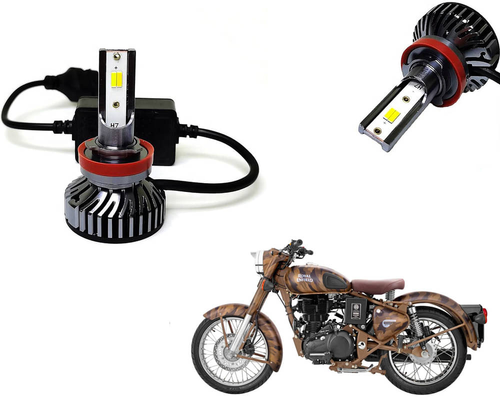 Selifaur - 4 LED High Brightness Automotive 60W+35W Longer Life With Cooling Fan M3A BB1448 Auto Lighting System H7 H11 Led Headlight Light For - Thunderbird 350 Selifaur - 4 LED High Brightness Automotive 60W+35W Longer Life With Cooling Fan M3A BB1448 Auto Lighting System H7 H11 Led Headlight Light For - Thunderbird 350