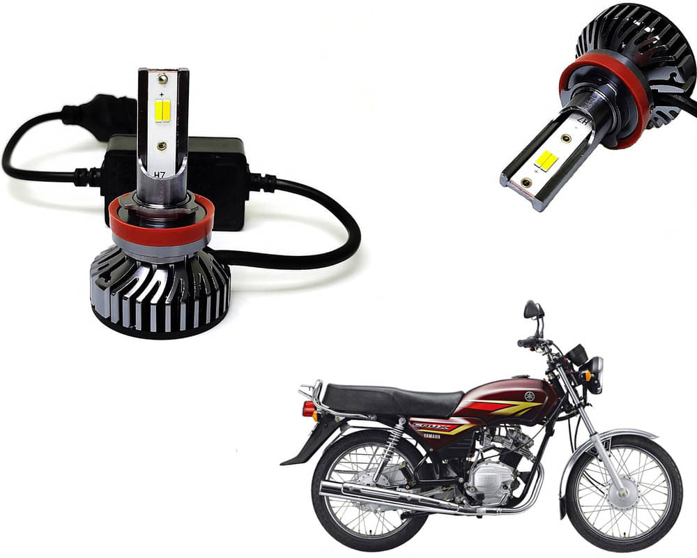 Selifaur - 4 LED High Brightness Automotive 60W+35W Longer Life With Cooling Fan M3A BB1448 Auto Lighting System H7 H11 Led Headlight Light For - Yamaha Crux Selifaur - 4 LED High Brightness Automotive 60W+35W Longer Life With Cooling Fan M3A BB1448 Auto Lighting System H7 H11 Led Headlight Light For - Yamaha Crux