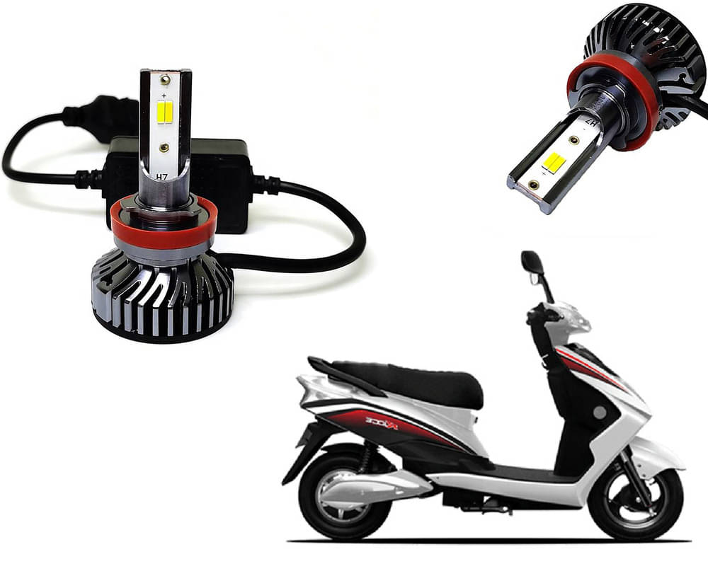     			Selifaur - 4 LED High Brightness Automotive 60W+35W Longer Life With Cooling Fan M3A BB1448 Auto Lighting System H7 H11 Led Headlight Light For - Okinawa Ridge