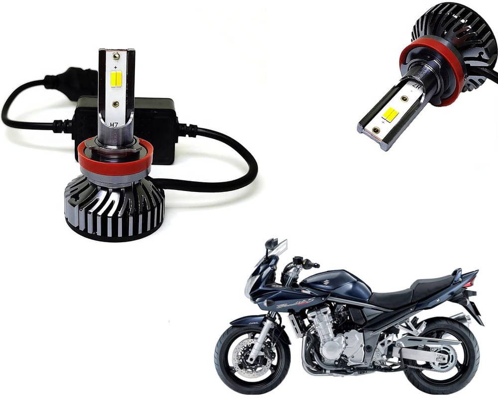 Selifaur - 4 LED High Brightness Automotive 60W+35W Longer Life With Cooling Fan M3A BB1448 Auto Lighting System H7 H11 Led Headlight Light For - Suzuki Bandit Selifaur - 4 LED High Brightness Automotive 60W+35W Longer Life With Cooling Fan M3A BB1448 Auto Lighting System H7 H11 Led Headlight Light For - Suzuki Bandit