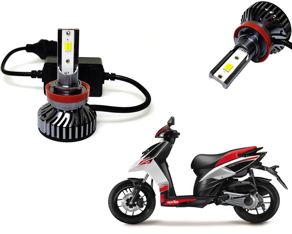 Selifaur - 4 LED High Brightness Automotive 60W+35W Longer Life With Cooling Fan M3A BB1448 Auto Lighting System H7 H11 Led Headlight Light For - Aprilia SR 150 Selifaur - 4 LED High Brightness Automotive 60W+35W Longer Life With Cooling Fan M3A BB1448 Auto Lighting System H7 H11 Led Headlight Light For - Aprilia SR 150