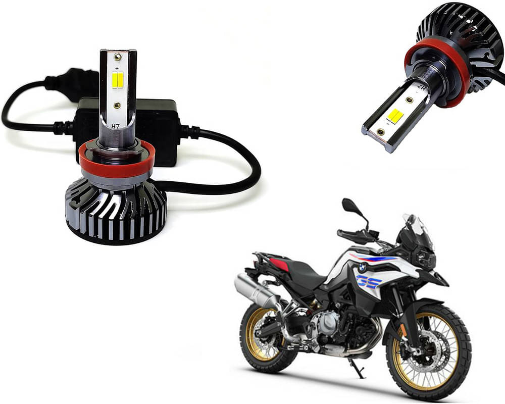     			Selifaur - 4 LED High Brightness Automotive 60W+35W Longer Life With Cooling Fan M3A BB1448 Auto Lighting System H7 H11 Led Headlight Light For - BMW F 850 GS