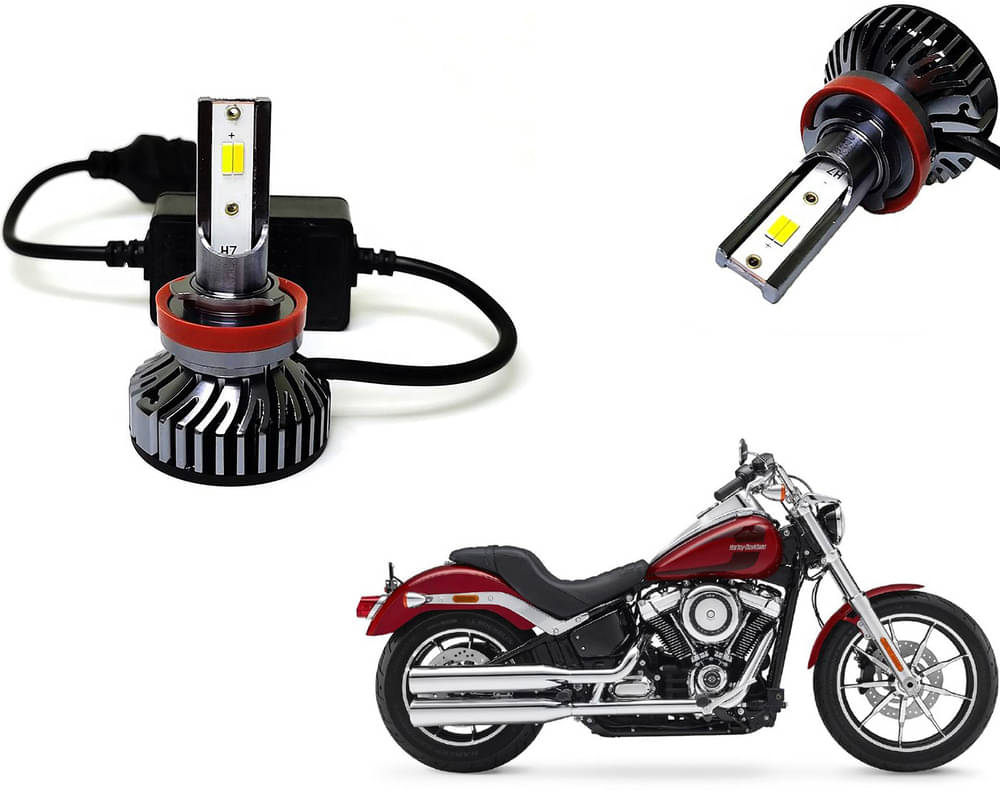 Selifaur - 4 LED High Brightness Automotive 60W+35W Longer Life With Cooling Fan M3A BB1448 Auto Lighting System H7 H11 Led Headlight Light For - Harley-Davidson Low Rider Selifaur - 4 LED High Brightness Automotive 60W+35W Longer Life With Cooling Fan M3A BB1448 Auto Lighting System H7 H11 Led Headlight Light For - Harley-Davidson Low Rider