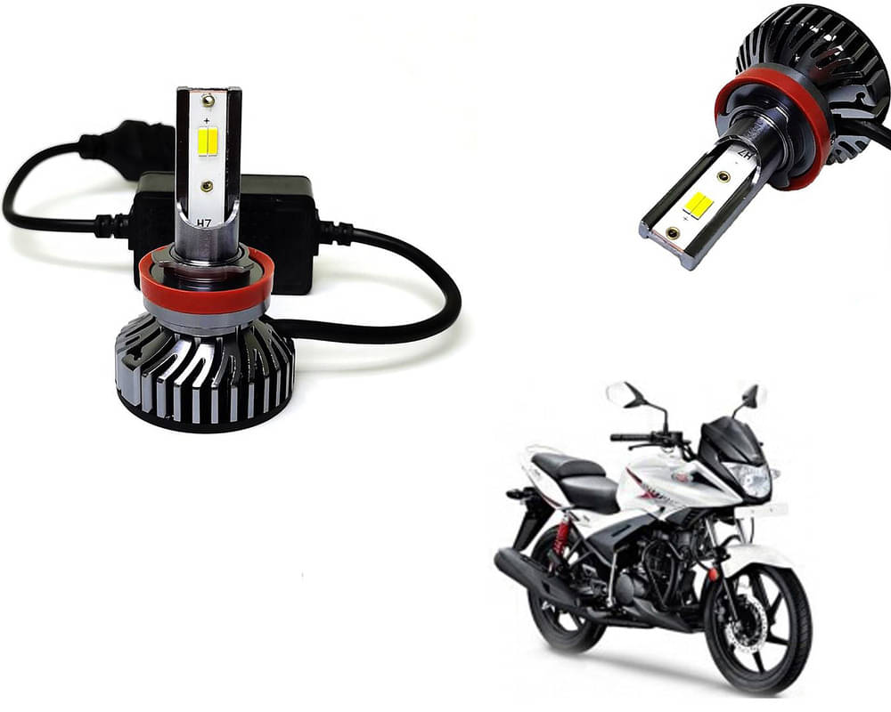     			Selifaur - 4 LED High Brightness Automotive 60W+35W Longer Life With Cooling Fan M3A BB1448 Auto Lighting System H7 H11 Led Headlight Light For - Ignitor