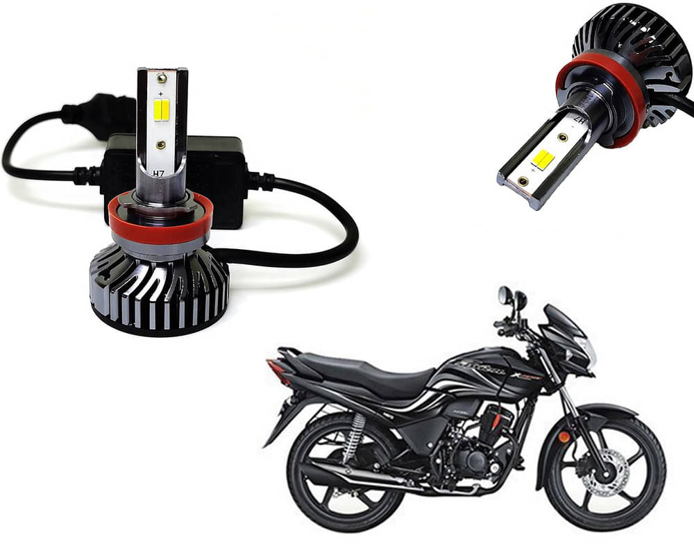 Selifaur - 4 LED High Brightness Automotive 60W+35W Longer Life With Cooling Fan M3A BB1448 Auto Lighting System H7 H11 Led Headlight Light For - Hero Passion XPro 2018 Selifaur - 4 LED High Brightness Automotive 60W+35W Longer Life With Cooling Fan M3A BB1448 Auto Lighting System H7 H11 Led Headlight Light For - Hero Passion XPro 2018