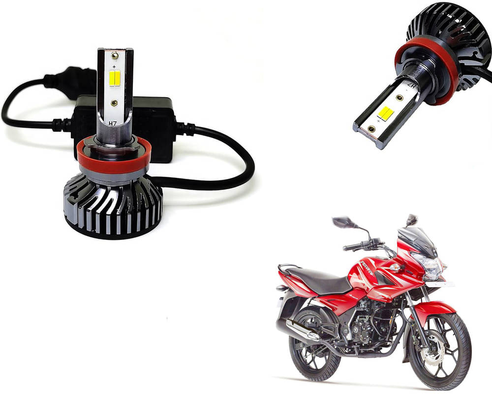     			Selifaur - 4 LED High Brightness Automotive 60W+35W Longer Life With Cooling Fan M3A BB1448 Auto Lighting System H7 H11 Led Headlight Light For - Discover 150 f