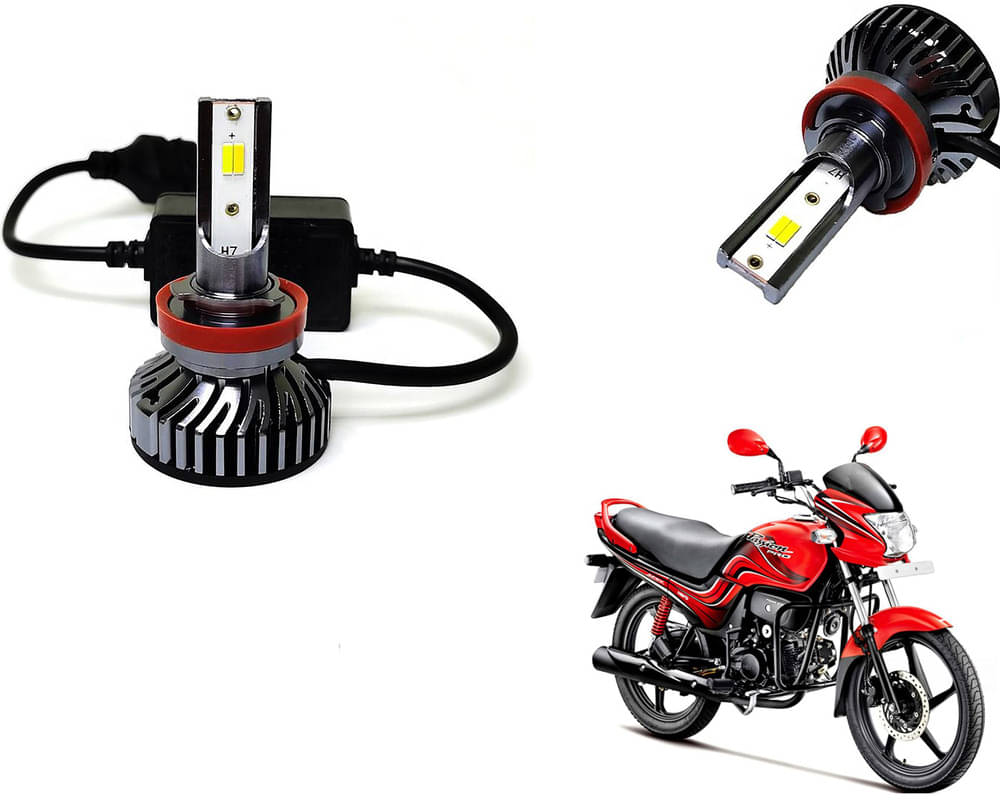     			Selifaur - 4 LED High Brightness Automotive 60W+35W Longer Life With Cooling Fan M3A BB1448 Auto Lighting System H7 H11 Led Headlight Light For - Passion Xpro
