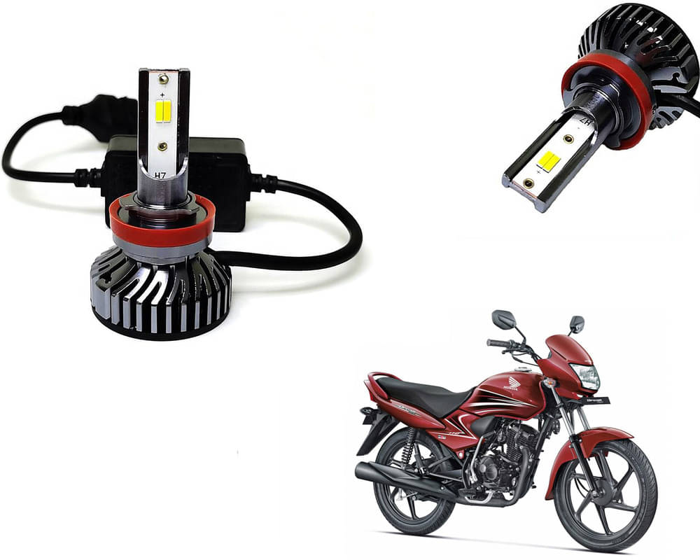     			Selifaur - 4 LED High Brightness Automotive 60W+35W Longer Life With Cooling Fan M3A BB1448 Auto Lighting System H7 H11 Led Headlight Light For - Dream Yuga