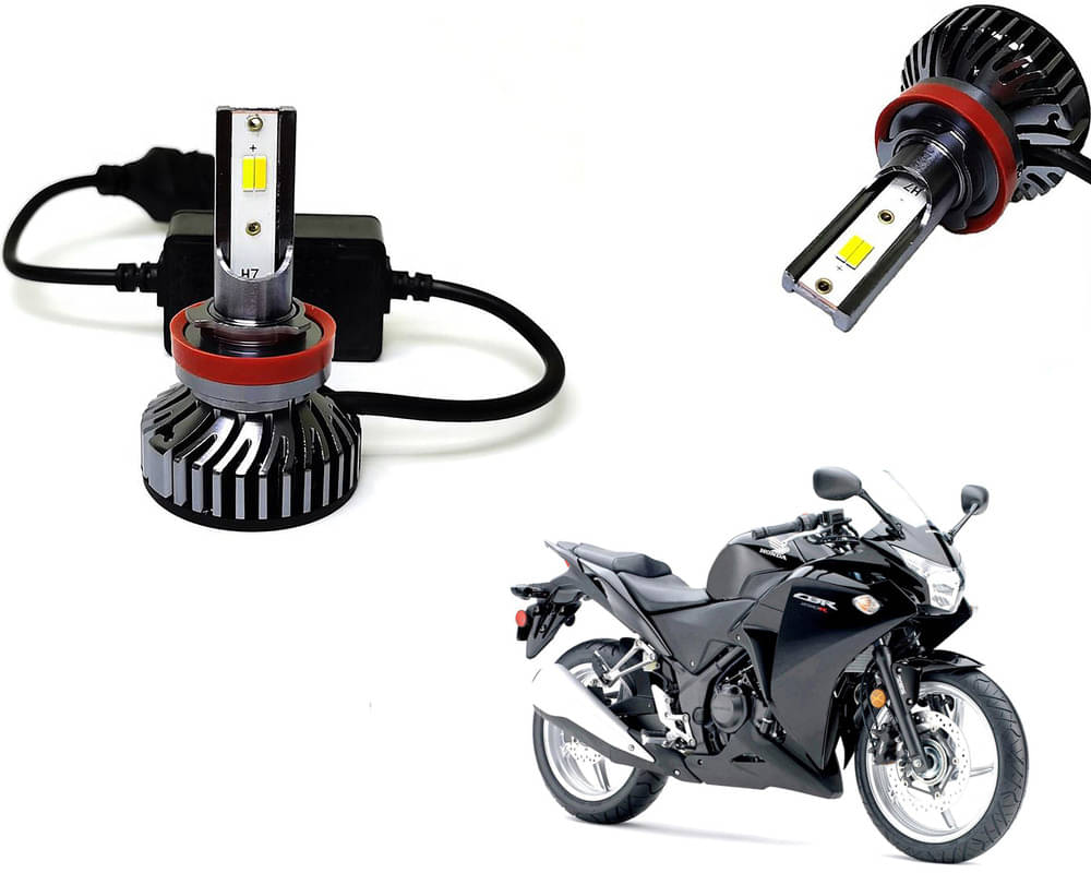 Selifaur - 4 LED High Brightness Automotive 60W+35W Longer Life With Cooling Fan M3A BB1448 Auto Lighting System H7 H11 Led Headlight Light For - CBR 250R Selifaur - 4 LED High Brightness Automotive 60W+35W Longer Life With Cooling Fan M3A BB1448 Auto Lighting System H7 H11 Led Headlight Light For - CBR 250R