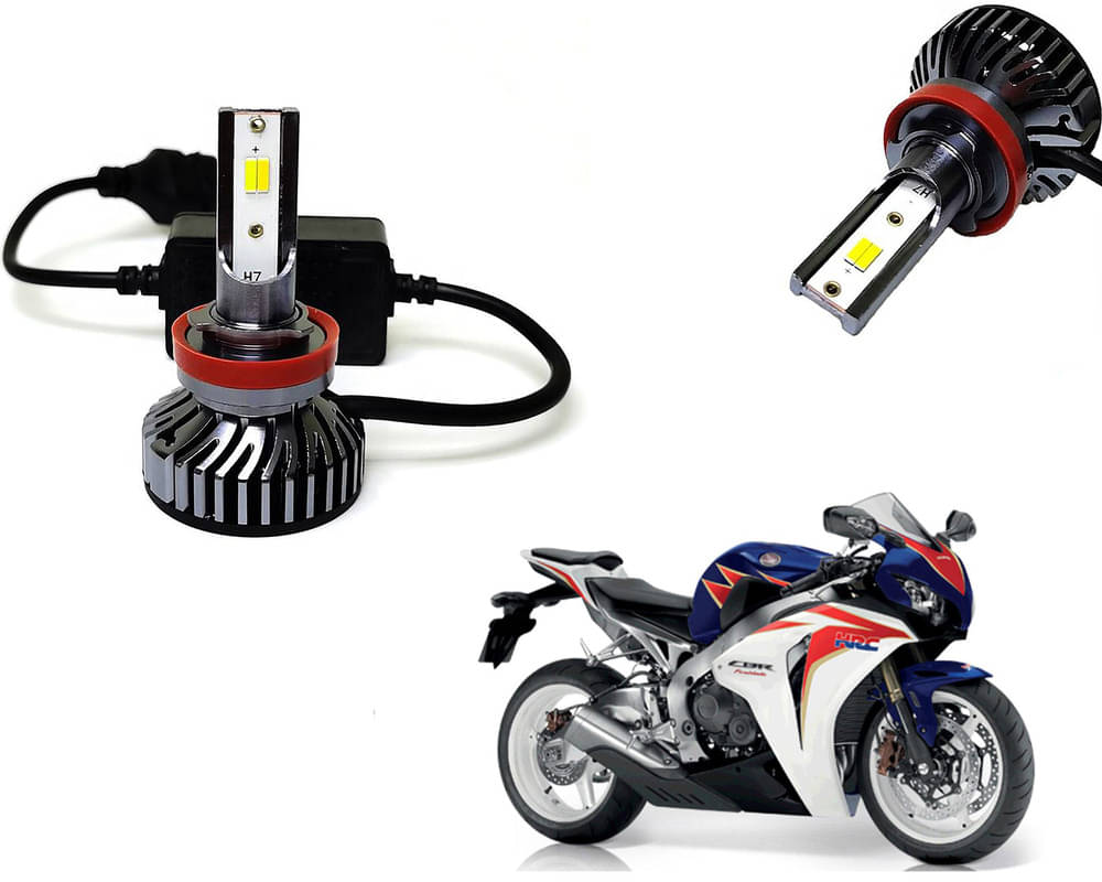 Selifaur - 4 LED High Brightness Automotive 60W+35W Longer Life With Cooling Fan M3A BB1448 Auto Lighting System H7 H11 Led Headlight Light For - Honda CBR 1000RR Selifaur - 4 LED High Brightness Automotive 60W+35W Longer Life With Cooling Fan M3A BB1448 Auto Lighting System H7 H11 Led Headlight Light For - Honda CBR 1000RR
