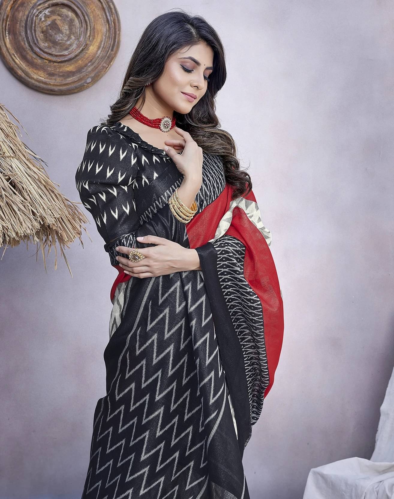 Yashika Art Silk Printed Mysore Silk Sarees With Unstitched Blouse Piece ( Black ) Yashika Art Silk Printed Mysore Silk Sarees With Unstitched Blouse Piece ( Black )