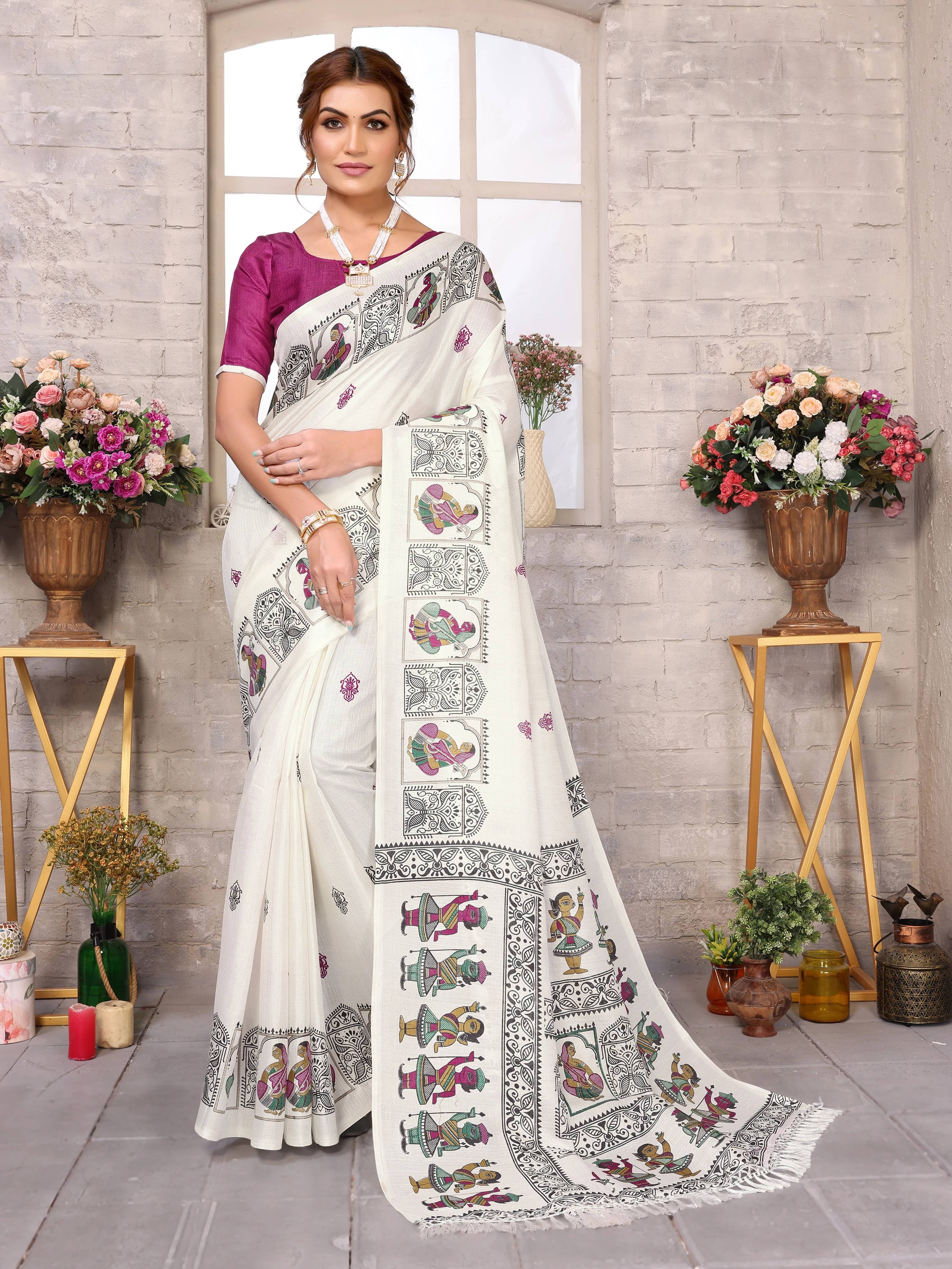 Yashika Art Silk Woven Regular Saree With Unstitched Blouse Piece ( Purple ) Yashika Art Silk Woven Regular Saree With Unstitched Blouse Piece ( Purple )