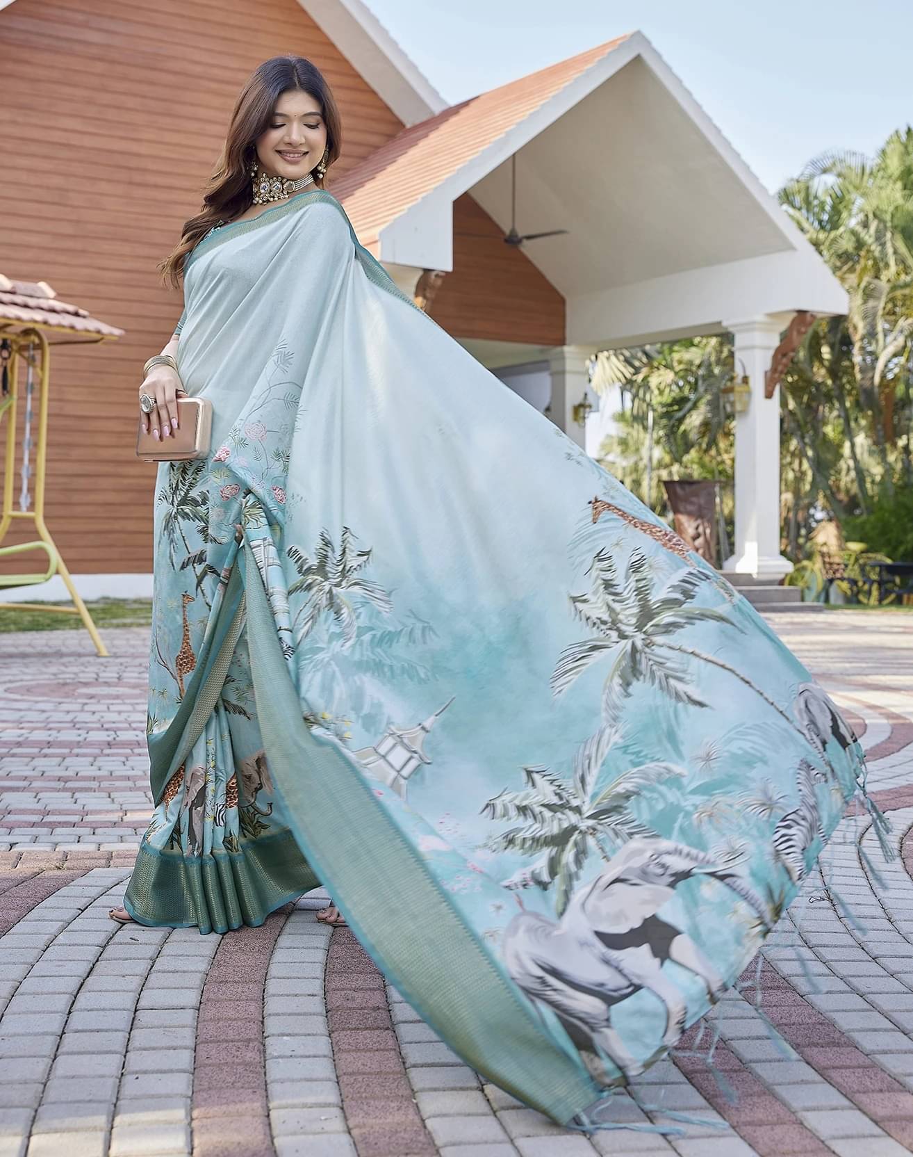 Yashika Cotton Silk Woven Regular Saree With Unstitched Blouse Piece ( Green ) Yashika Cotton Silk Woven Regular Saree With Unstitched Blouse Piece ( Green )