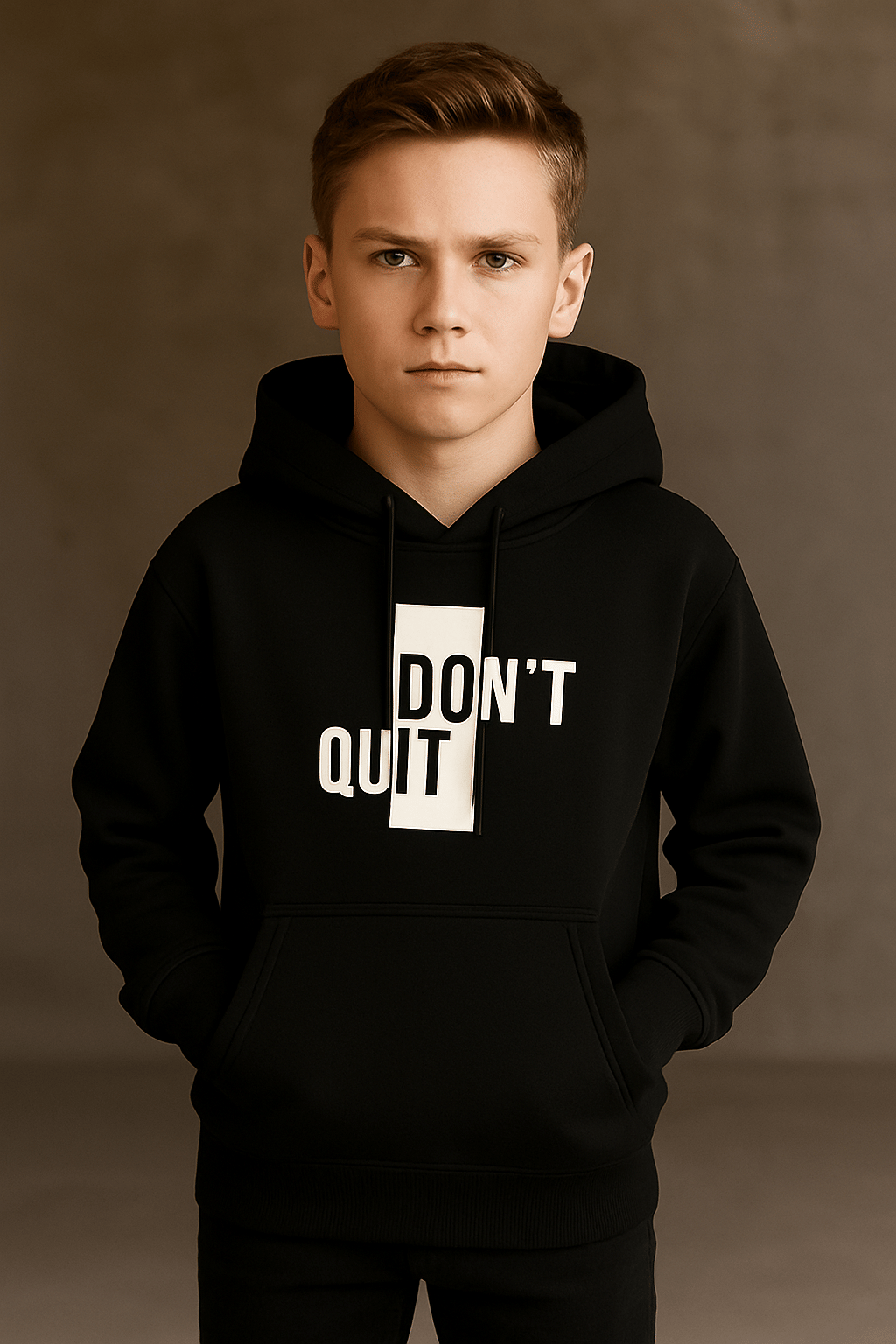     			farbot Pack of 1 Boys Fleece Sweatshirt ( Black )