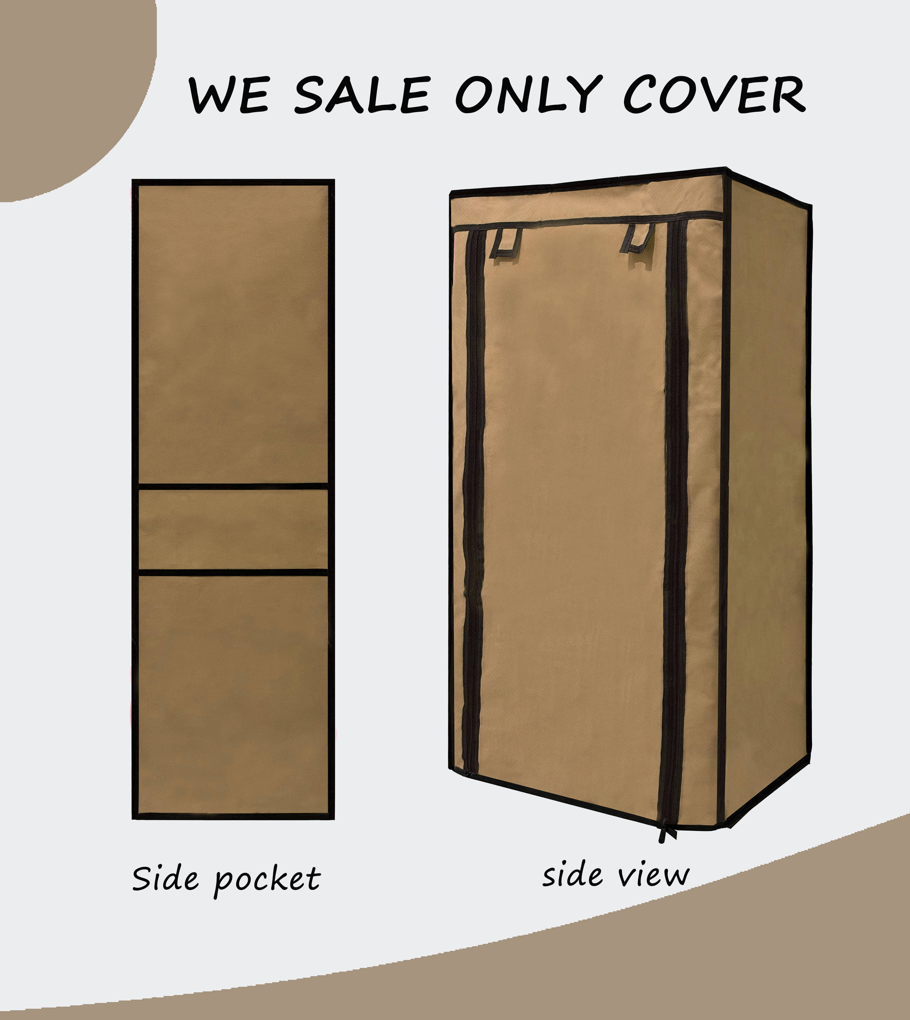 6-Layer Stylish Dust & Moisture Proof Shoe Rack Dust Cover â Neutral Colors 6-Layer Stylish Dust & Moisture Proof Shoe Rack Dust Cover â Neutral Colors