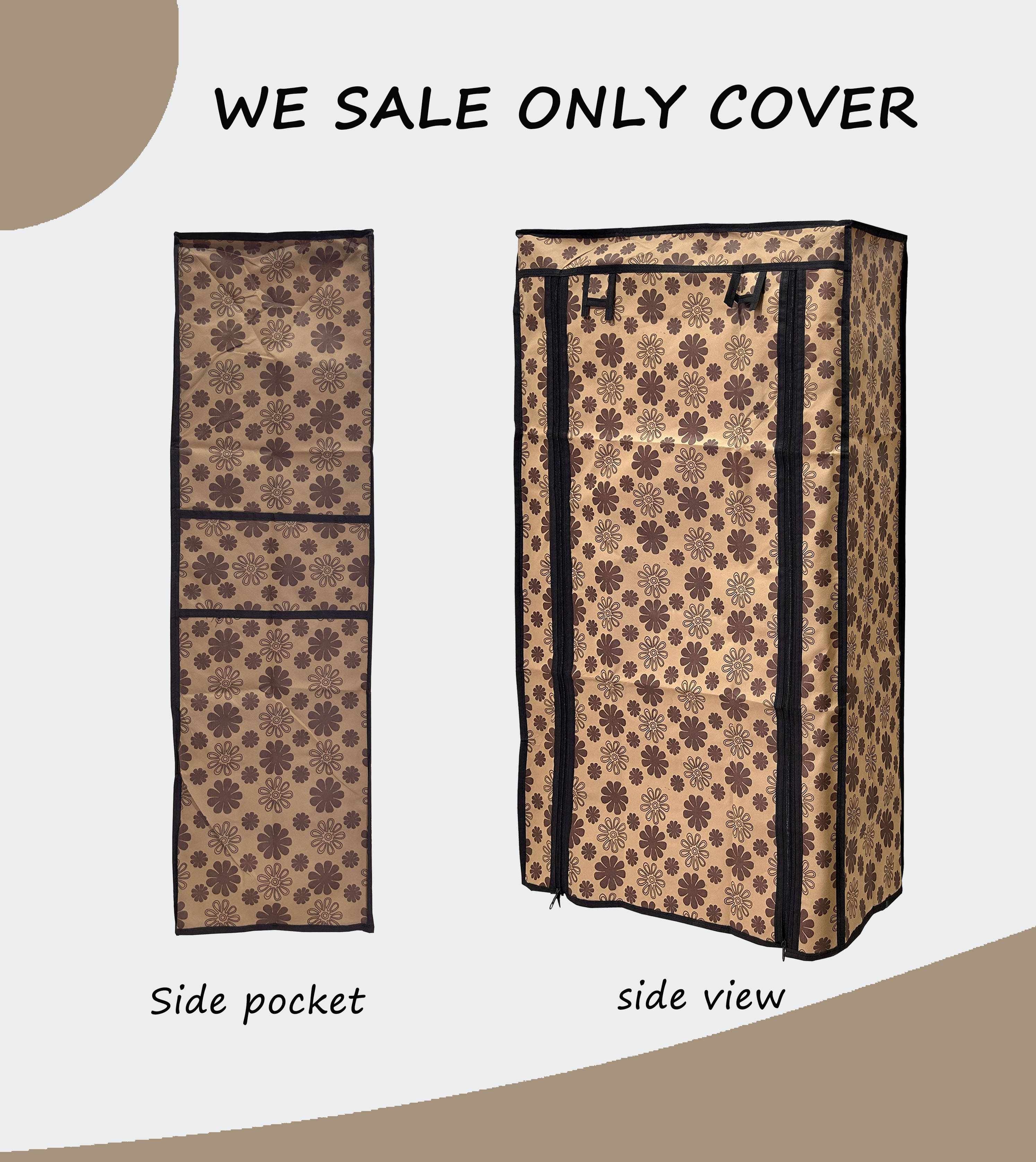     			6-Layer Stylish Dust & Moisture Proof Shoe Rack Dust Cover â Neutral Colors