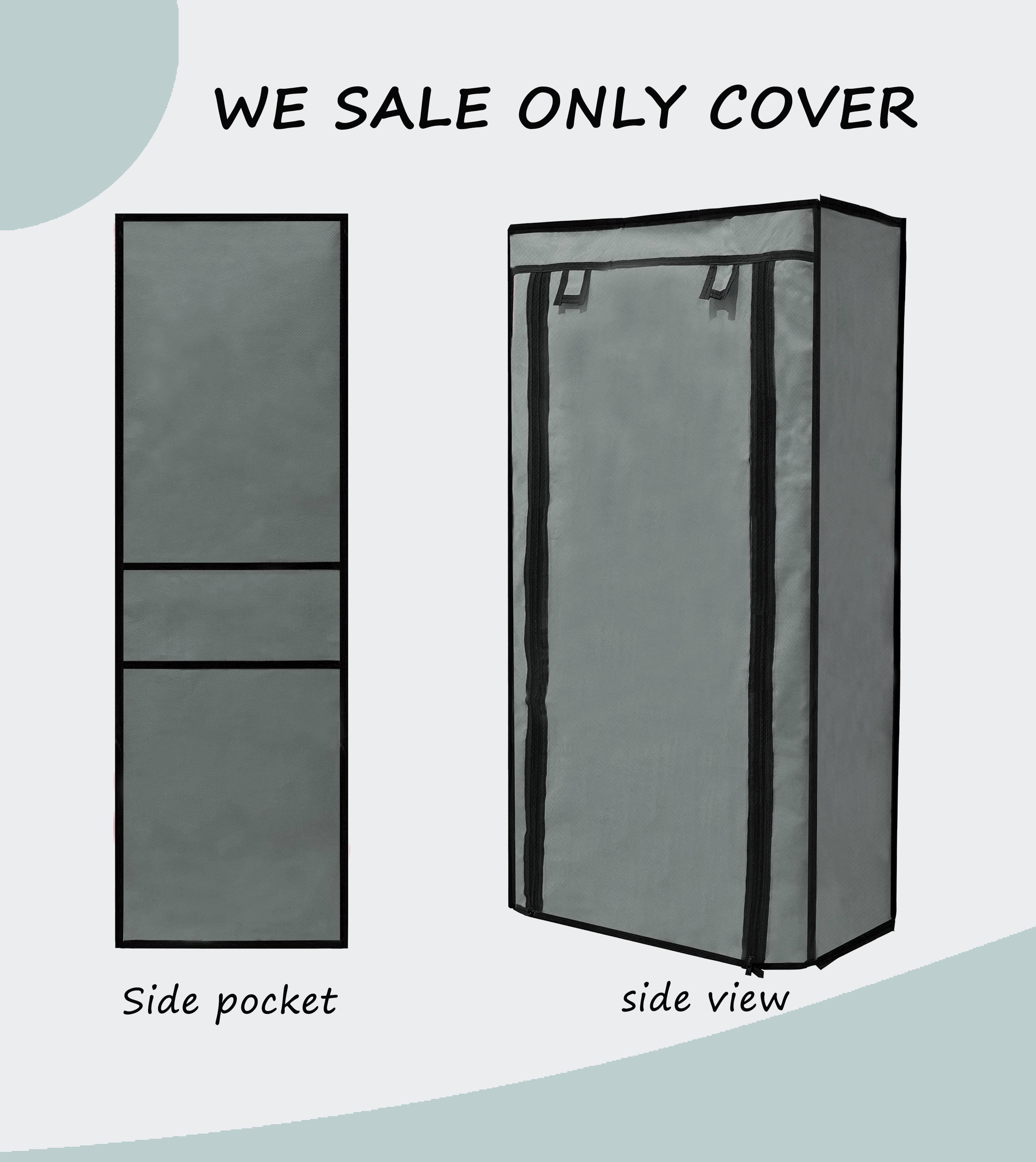 6-Layer Stylish Dust & Moisture Proof Shoe Rack Dust Cover â Neutral Colors 6-Layer Stylish Dust & Moisture Proof Shoe Rack Dust Cover â Neutral Colors