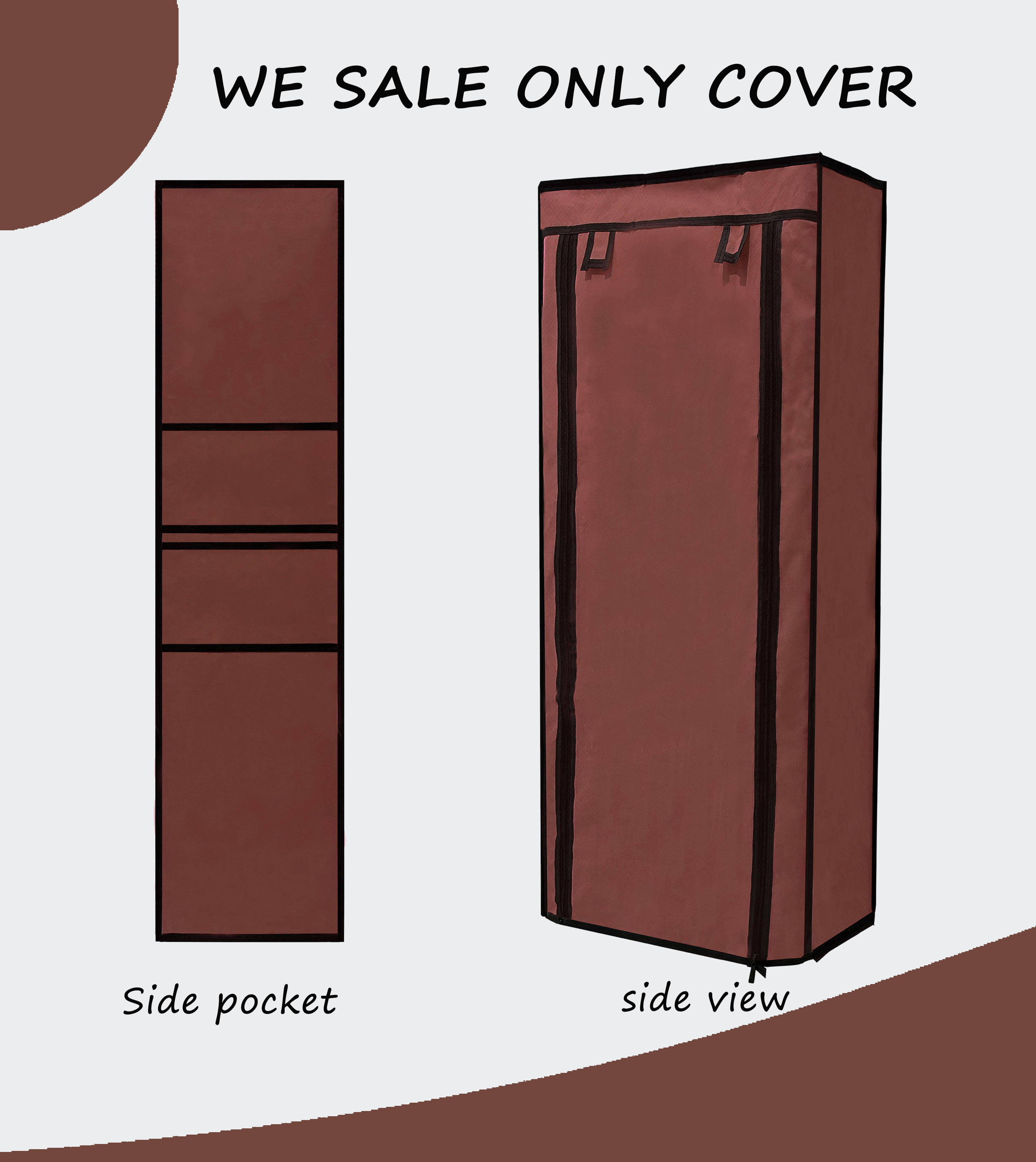 9-Layer Stylish Dust & Moisture Proof Shoe Rack Dust Cover â Neutral Colors 9-Layer Stylish Dust & Moisture Proof Shoe Rack Dust Cover â Neutral Colors