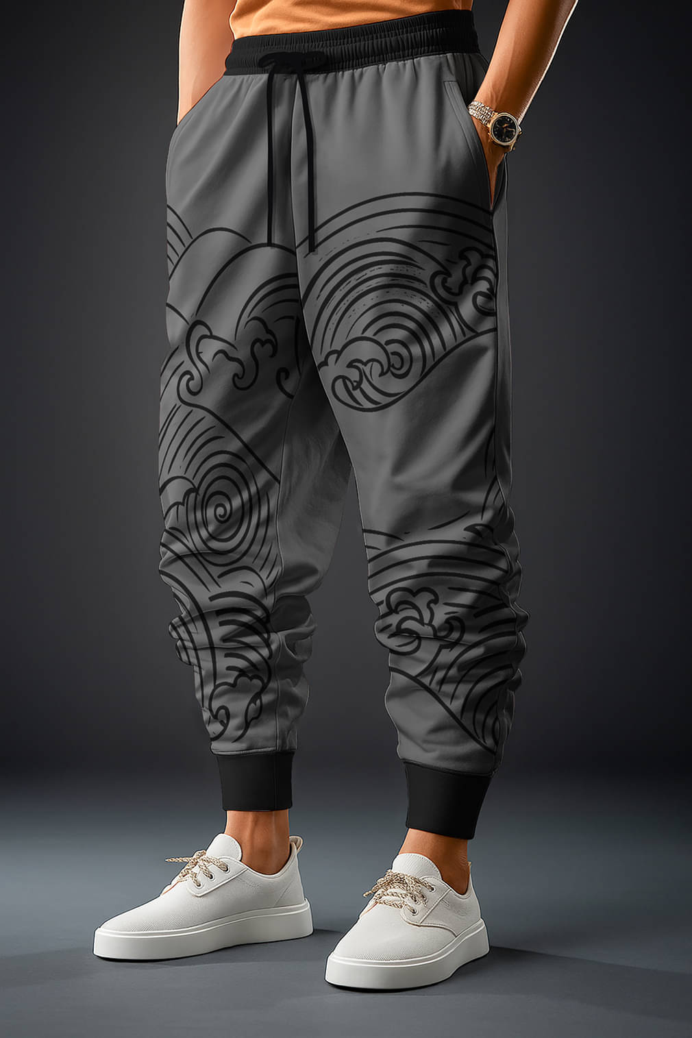     			AIFEES Multicolor 2 Cotton Blend Men's Trackpants ( Pack of 1 )