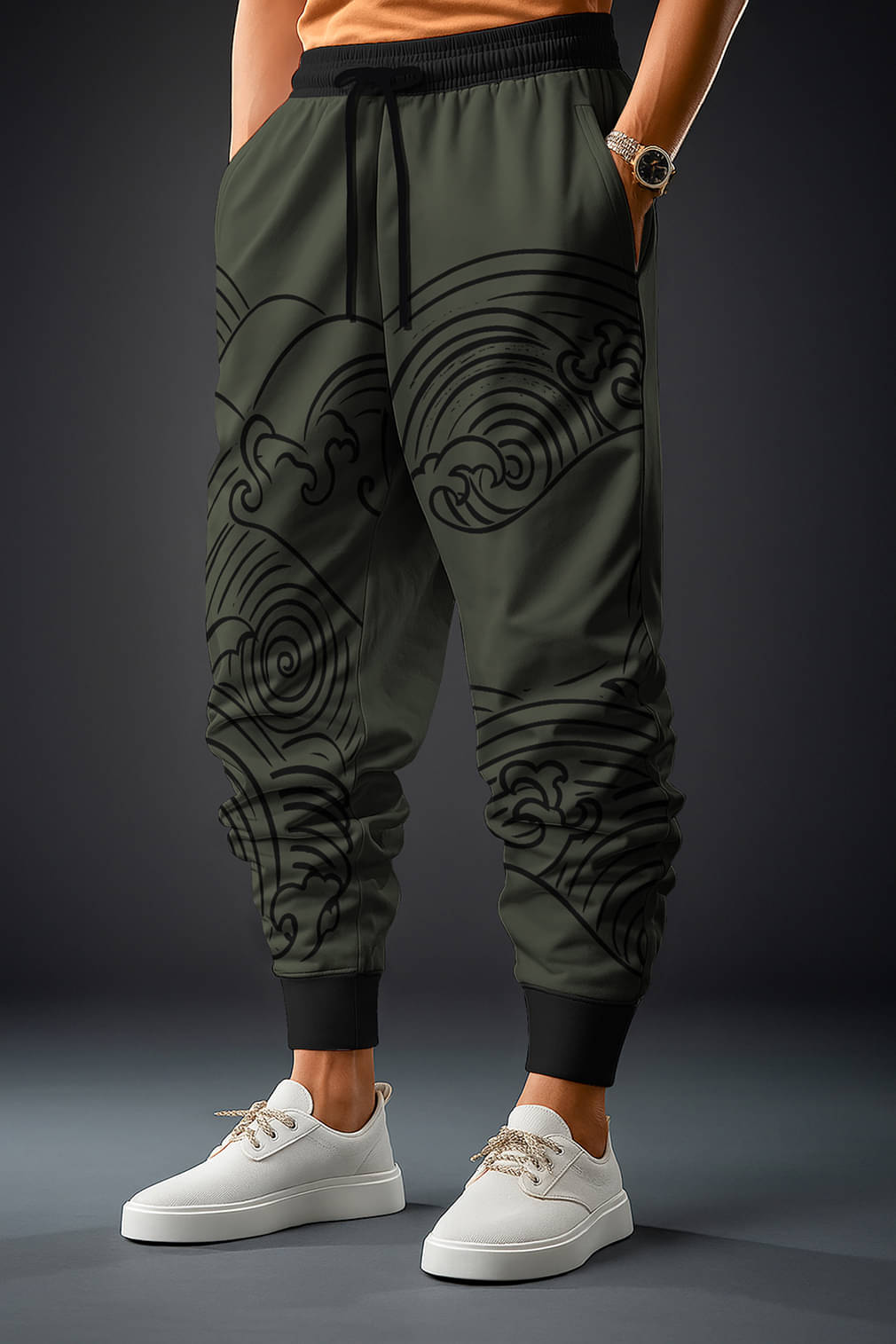     			AIFEES Multicolor 3 Cotton Blend Men's Trackpants ( Pack of 1 )