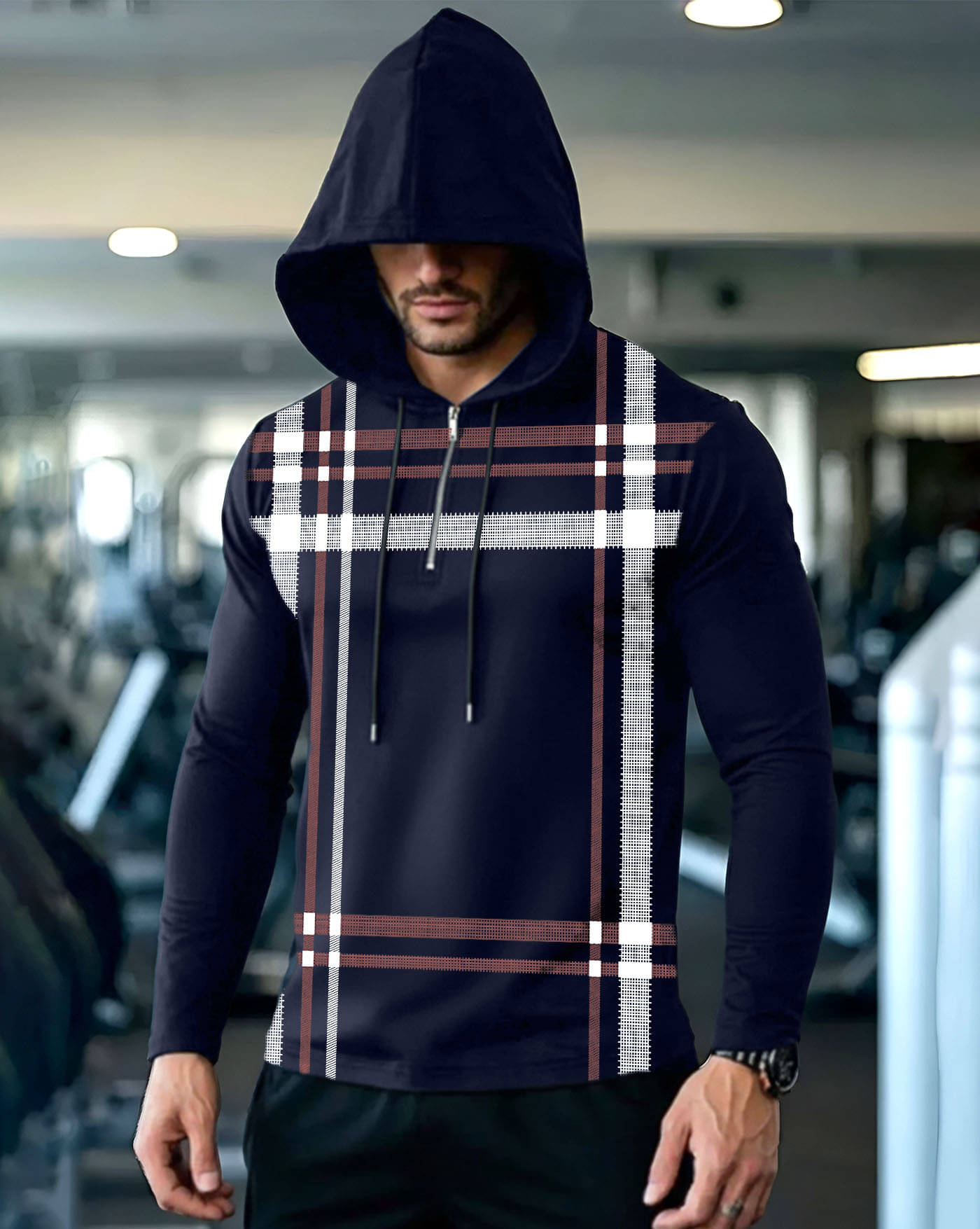 AOOSH Men Cotton Blend Regular Fit Printed T-Shirt ( Blue ) AOOSH Men Cotton Blend Regular Fit Printed T-Shirt ( Blue )