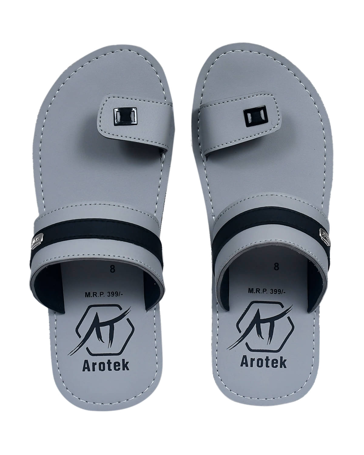     			AROTEK Grey Men's Daily Slipper