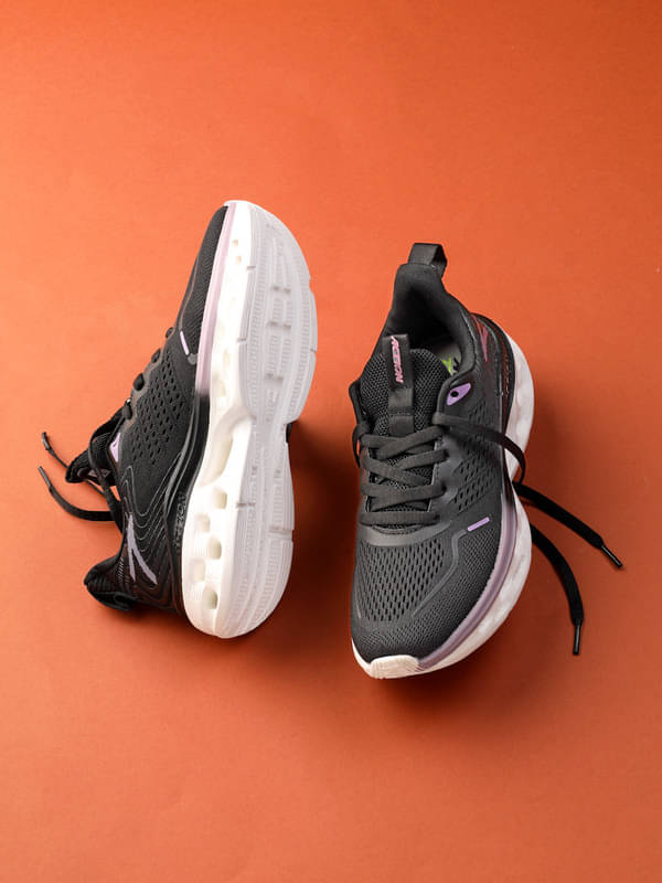     			Action - Black Women's Running Shoes