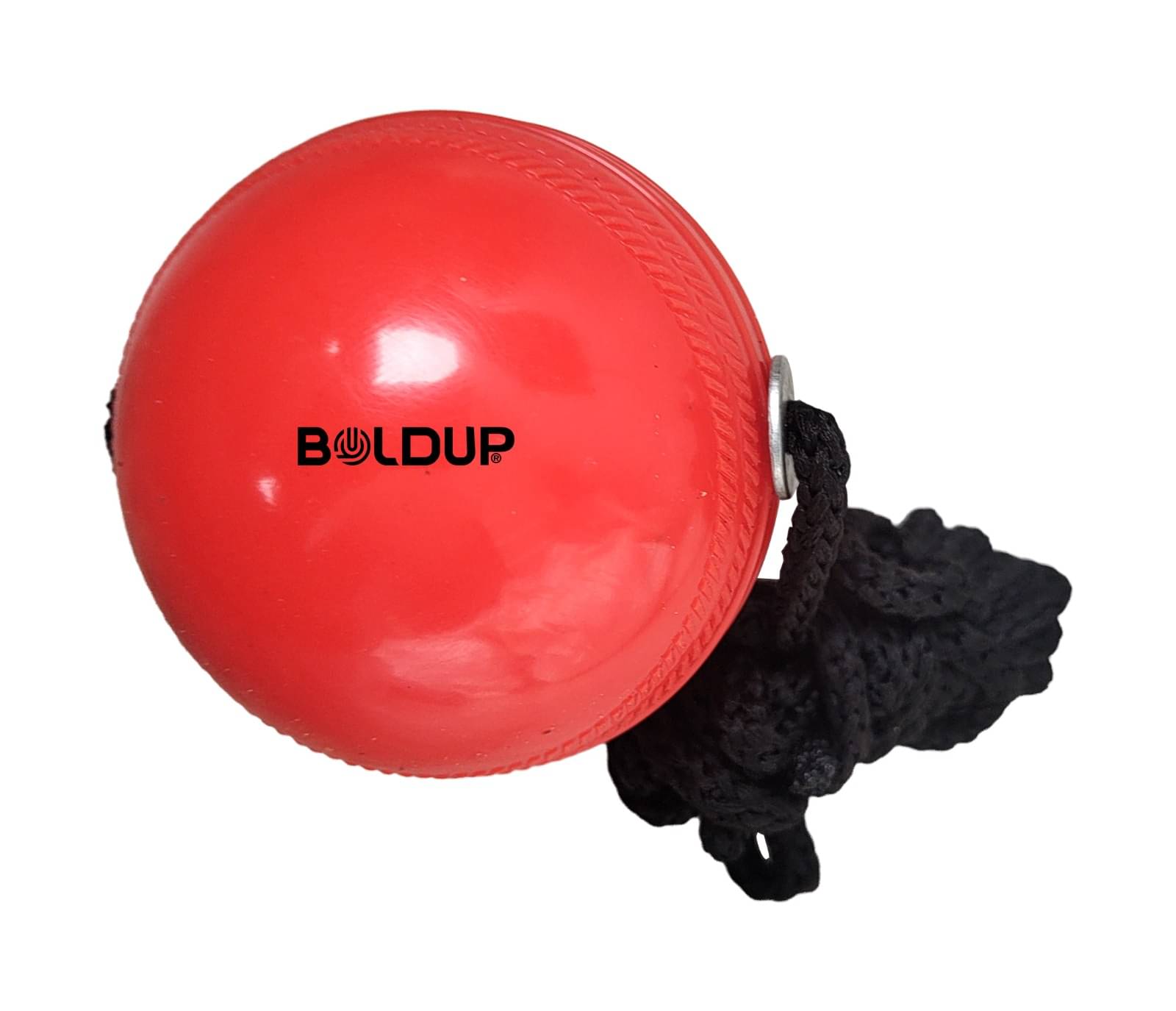 BOLDUP Cricket rubber hanging ball for Batting & Reflex Practice 1pc orange BOLDUP Cricket rubber hanging ball for Batting & Reflex Practice 1pc orange
