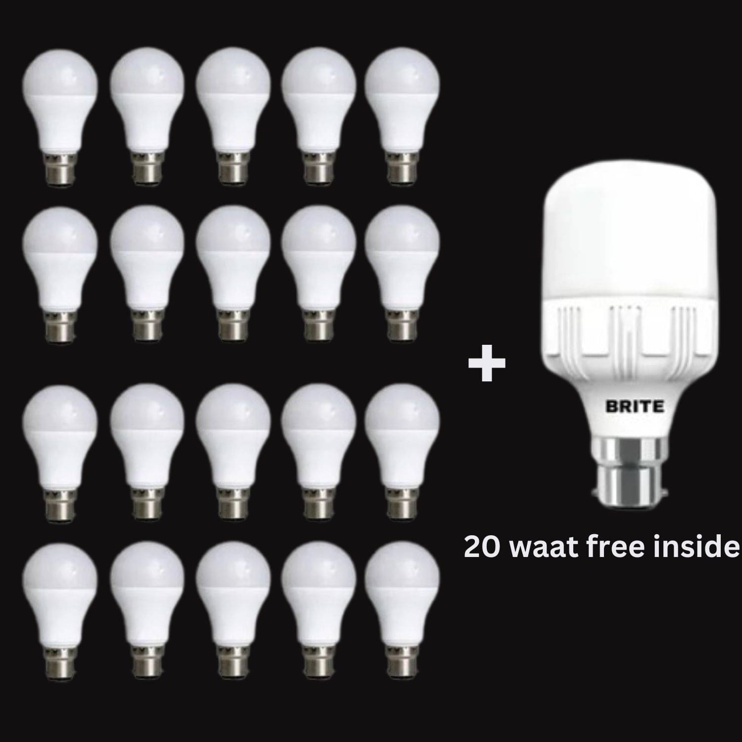     			BRITE TRADER 7W Cool Day Light LED Bulb ( Single Pack )