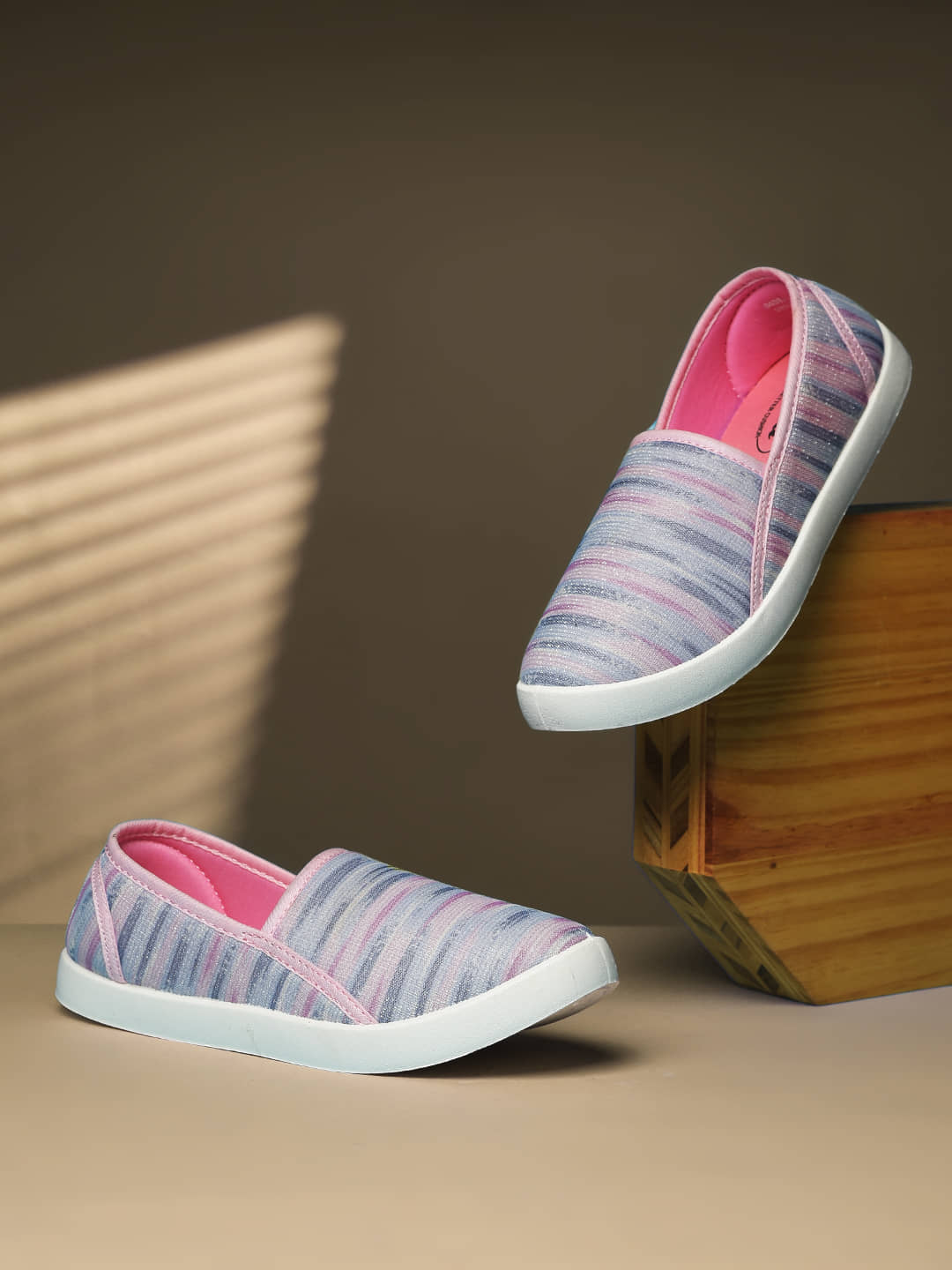 Bata Gray Women's Slip On - Casual Shoes | Buy online on ZillyBuy
