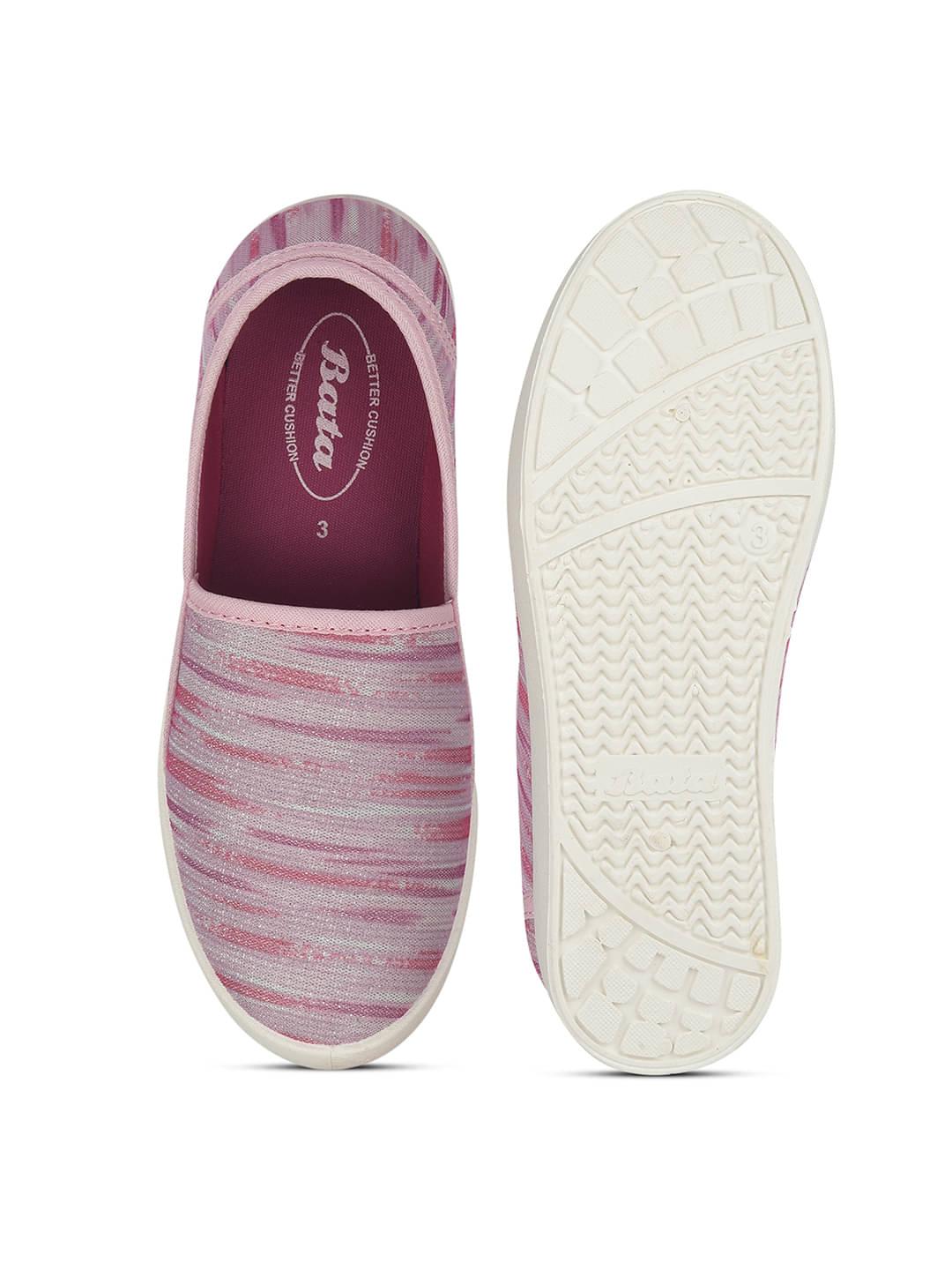     			Bata Pink Women's Slip On