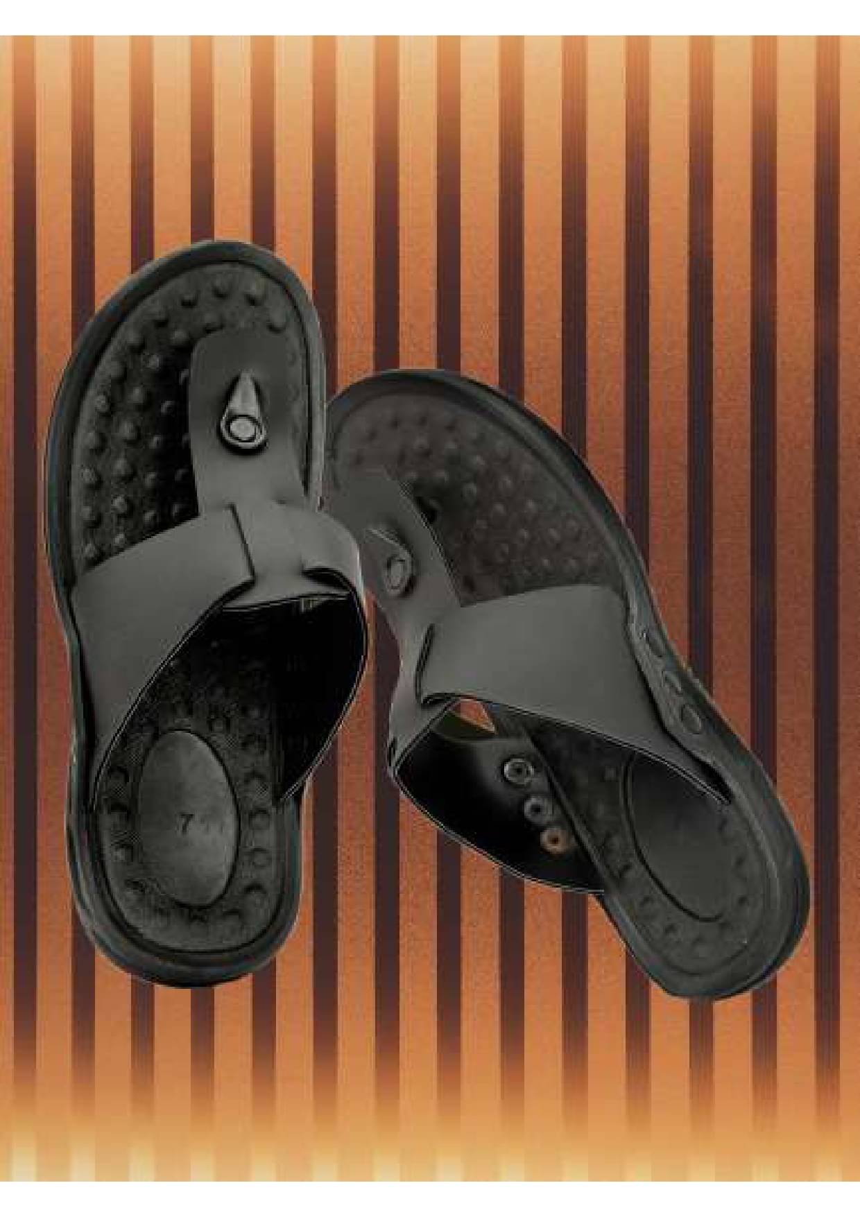     			Buxton Black Men's Slide Flip Flop