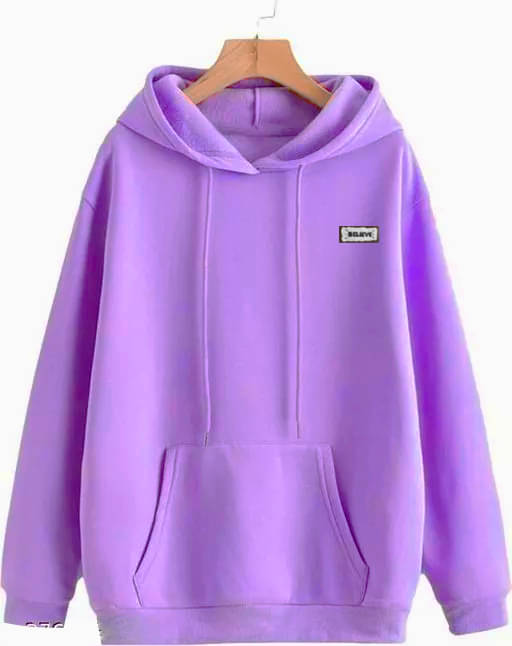     			CAT BUNNY Woollen Hooded Men's Sweatshirt - Purple ( Pack of 1 )
