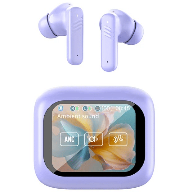    			COREGENIX GENPODS Bluetooth True Wireless (TWS) In Ear 32 Hours Playback Active Noise cancellation IPX5(Splash & Sweat Proof) Purple