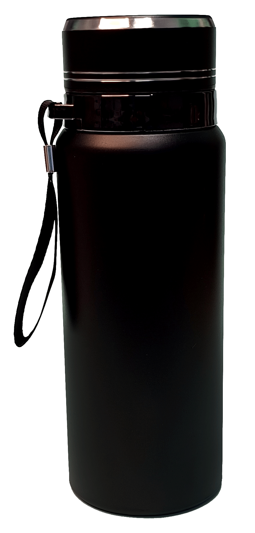     			CeePoo Black Stainless Steel Water Bottle 1000 mL ( Set of 1 )