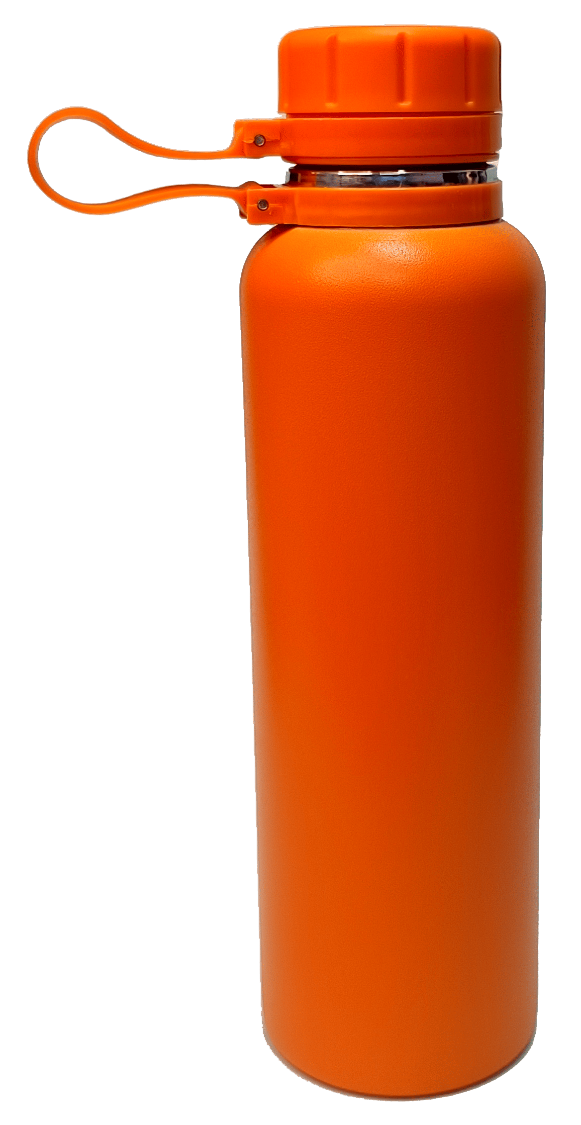     			CeePoo Orange Stainless Steel Water Bottle 850 mL ( Set of 1 )