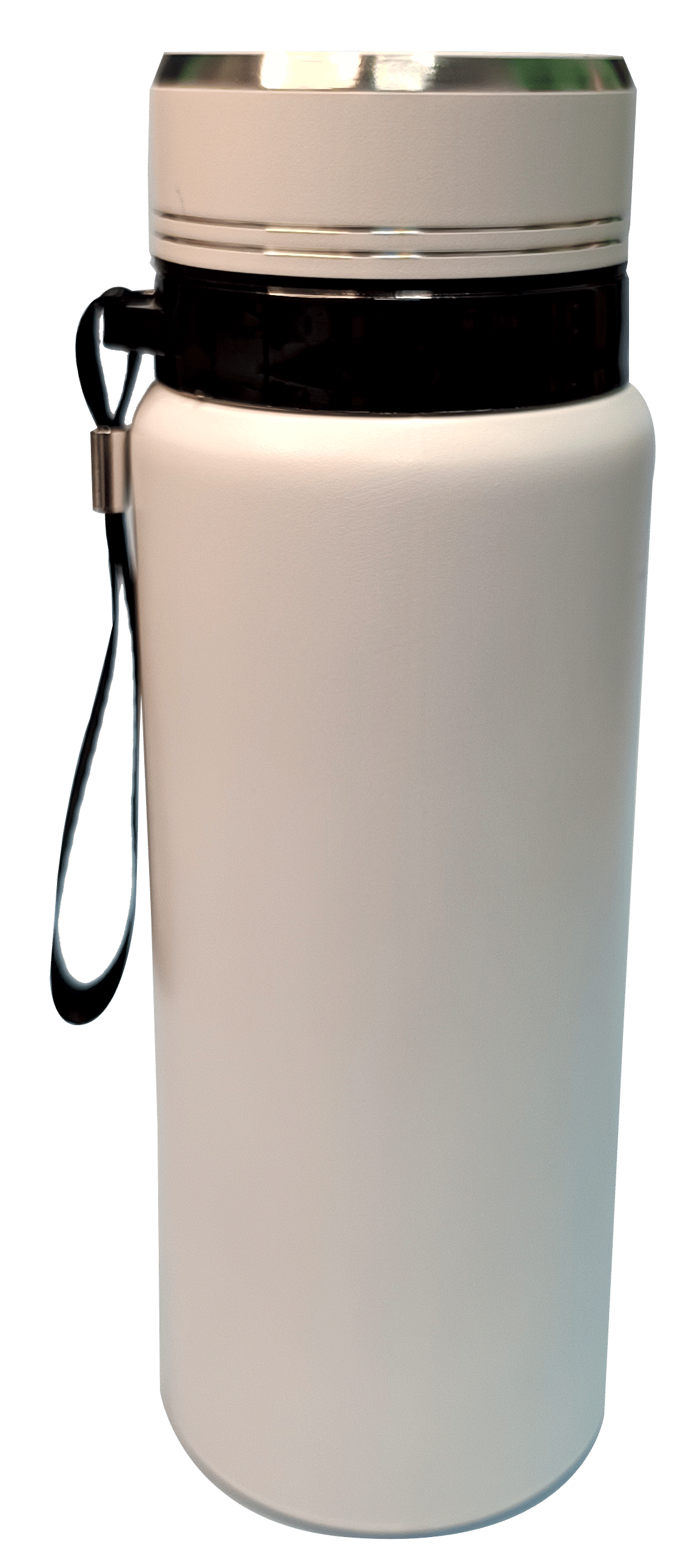     			CeePoo White Stainless Steel Water Bottle 1000 mL ( Set of 1 )